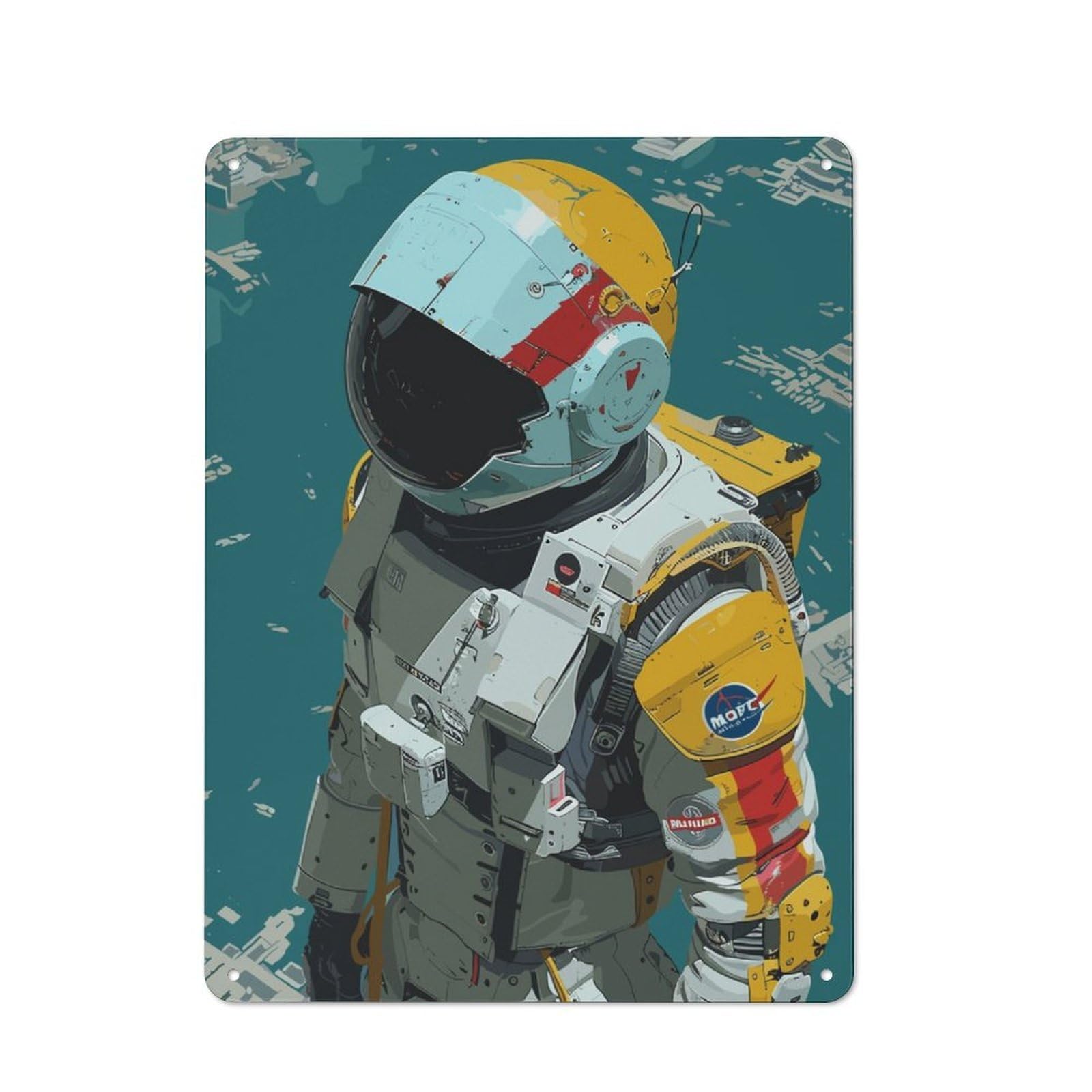Junmoney Beyond Gravity Printed Metal Sign 40X30cm For Man Cave Or Games Room, Suited To Games Room Collectors