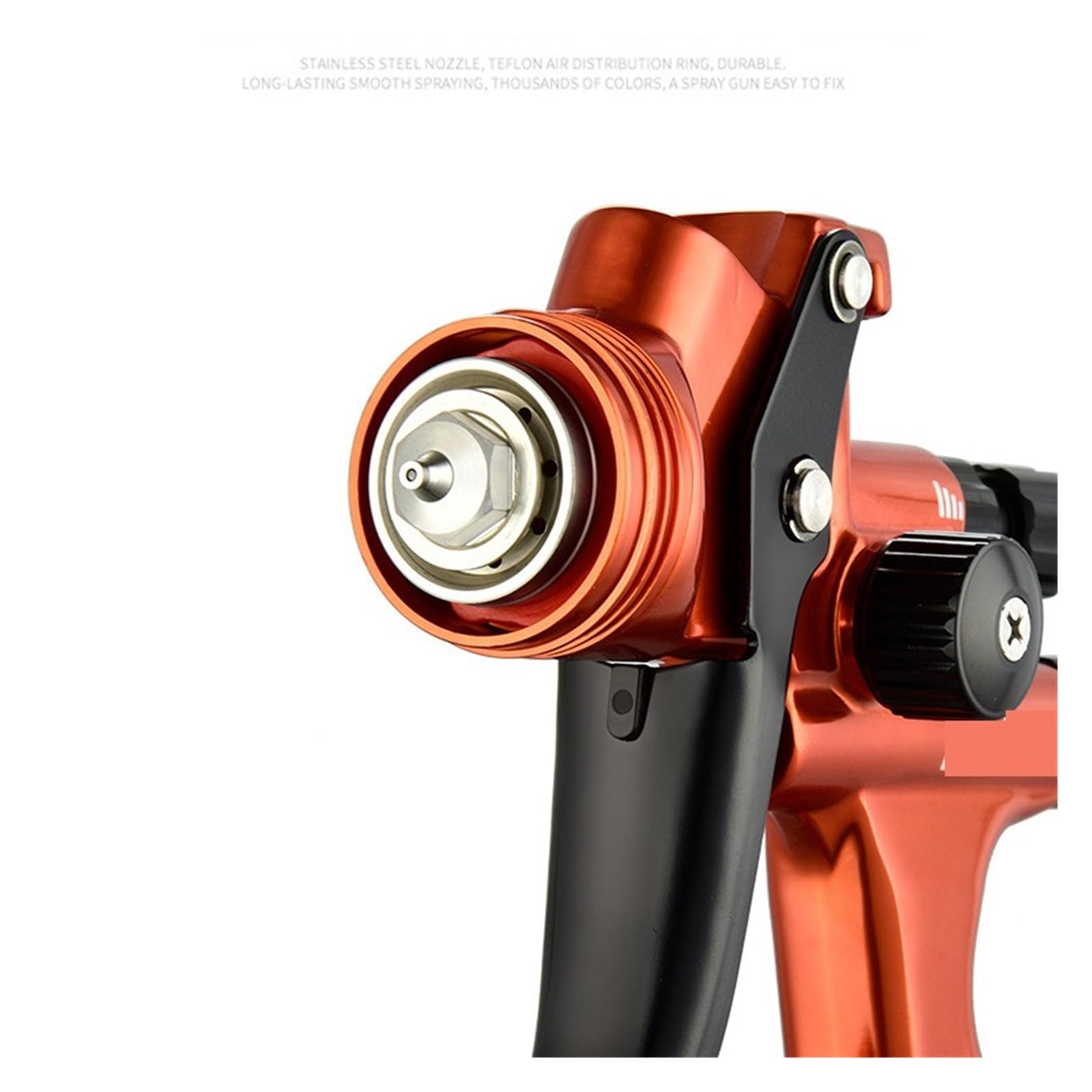 1.3/1.4mm Pistolet Natryskowy 4000B Do Malowania Farbą W Sprayu Pistolety Natryskowego Airbrush Aerograf Samochodowy Naprawa Pistoletu Wysoka Precyzja Atomizacji(Grey 1.4)