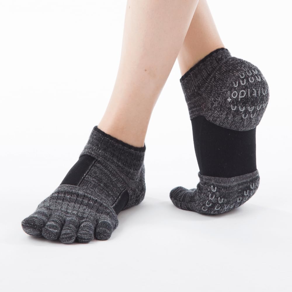 Knitido+ Umi Calze con dita antiscivolo per Pilates, yoga e danza