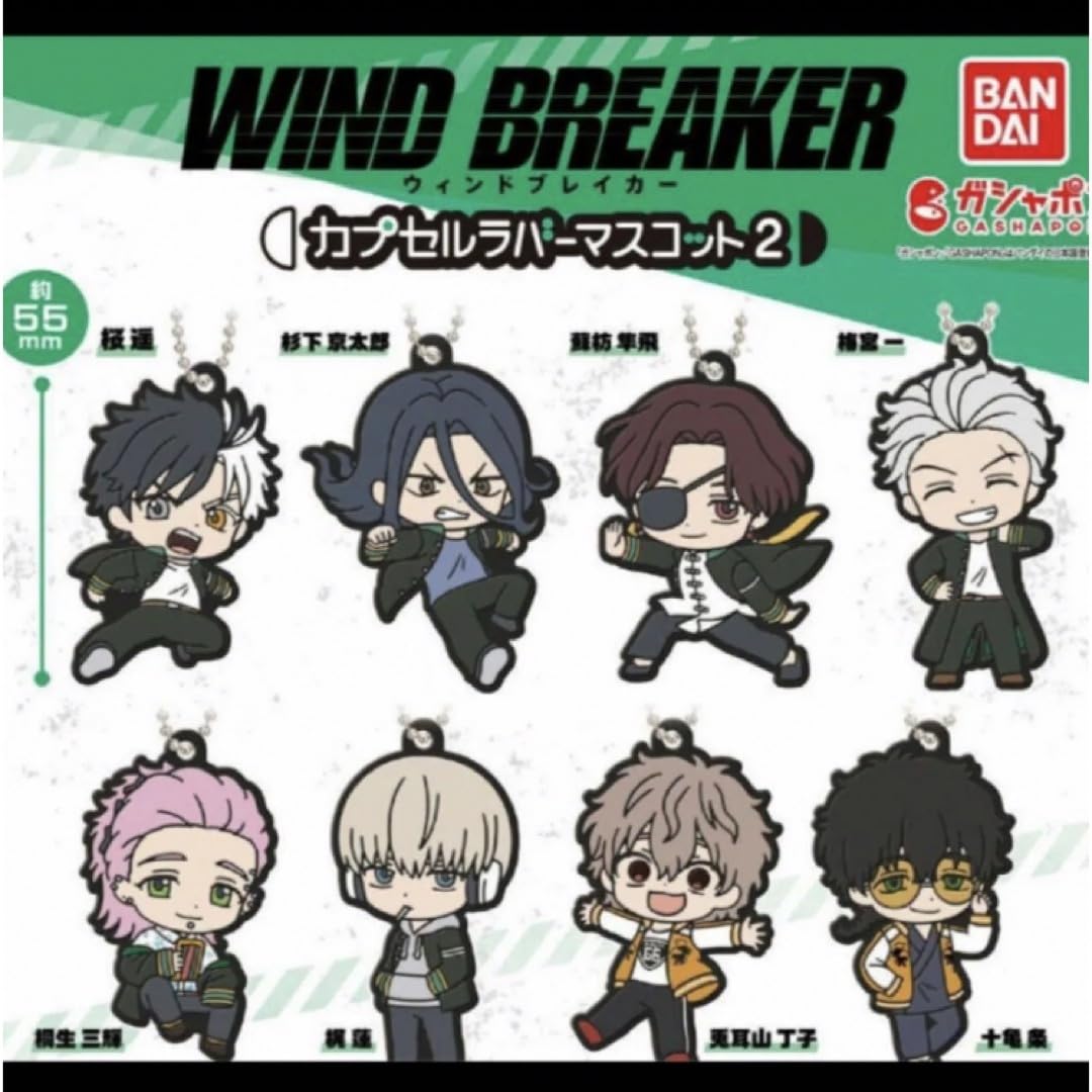 WIND BREAKER ウィンドブレーカー セガマスコット 梅宮一 Amazon.co.jp: WIND BREAKER ウィンドブレーカー ラバー