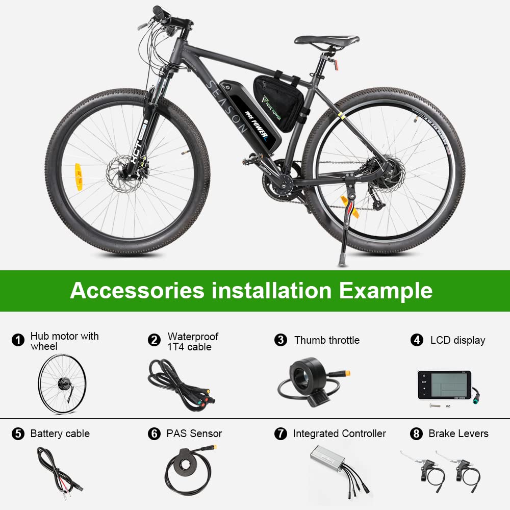 Yose Powerebike Conversion Kit 27 36v350w Electric Bike