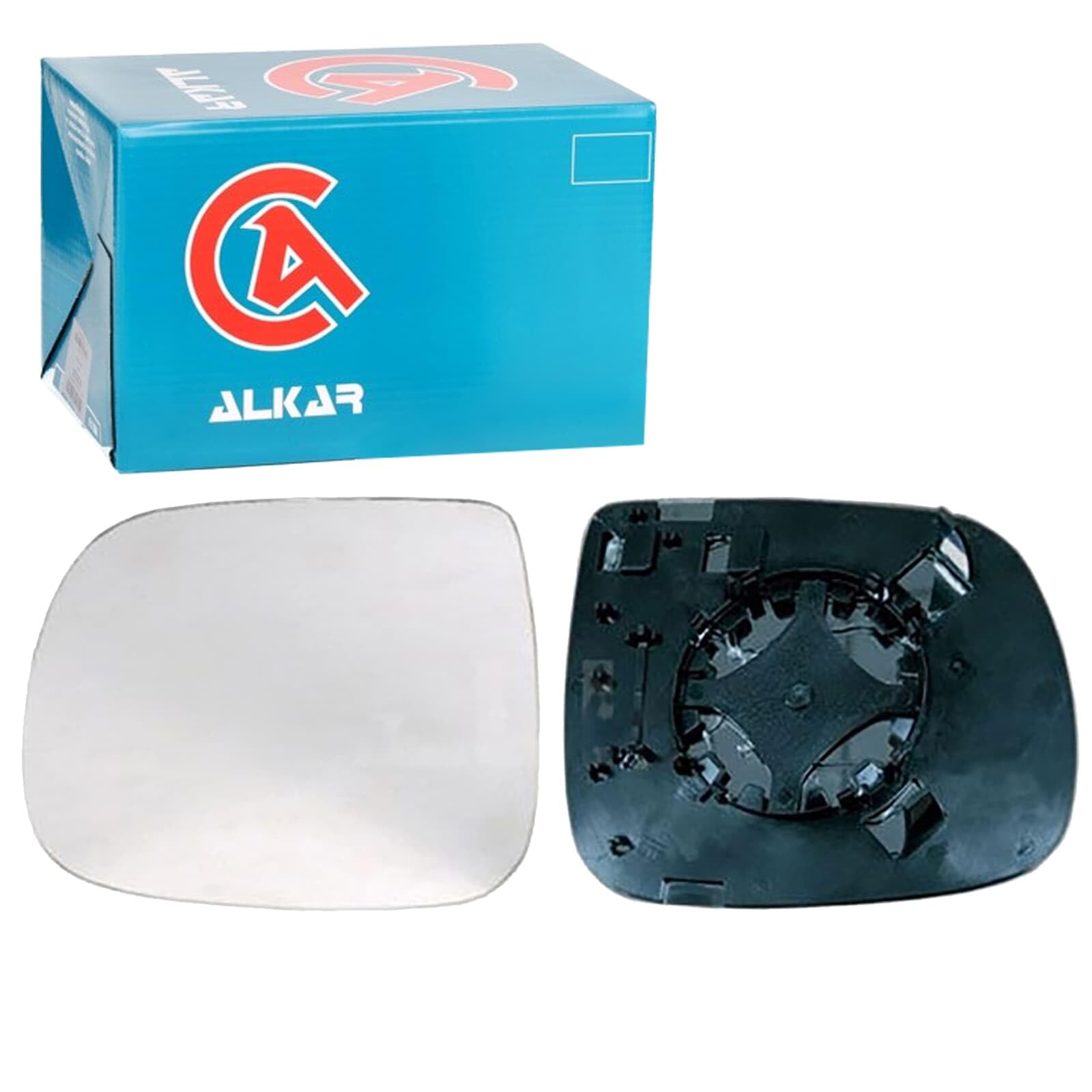 Alkar 6431794 Outside Heated Aspherical Mirror Glass with Holder