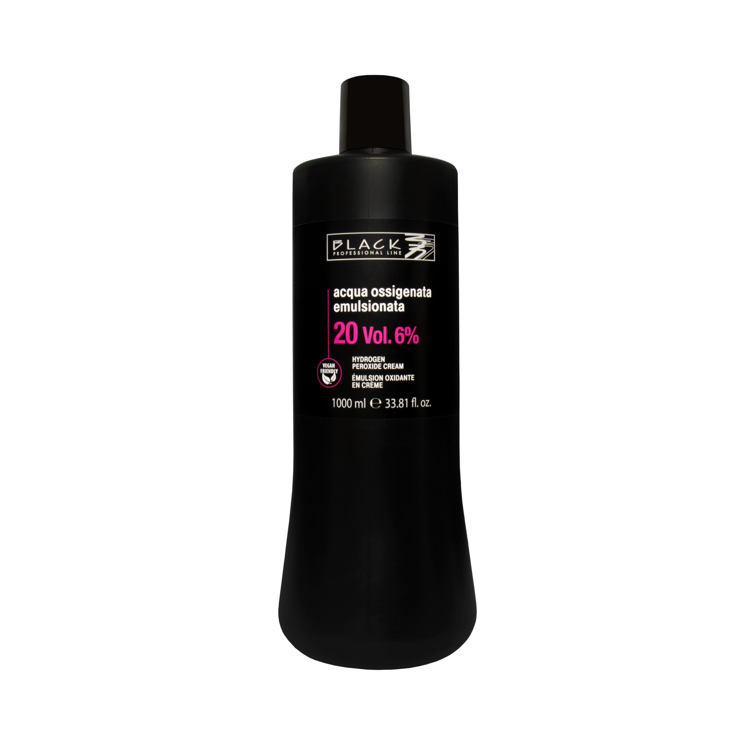 Black Professional 20-Volume 6% Emulsified Hydrogen Peroxide Cream 1 Liter