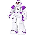 KingsDragon Robots Toy for Kids, RC Gesture Sensing Toy, Interactive Walking Singing Dancing Robot Birthday Presents for Boys Girls Age 6 7 8 9 Years Old,Purple