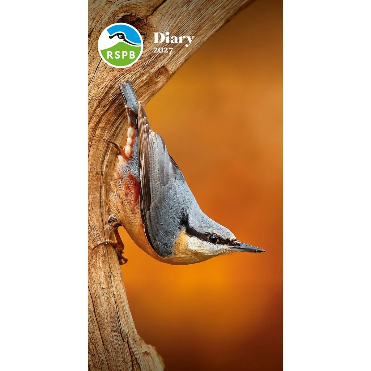 Carousel Worldwide 2027 RSPB Slim Diary, Week to View, Deluxe