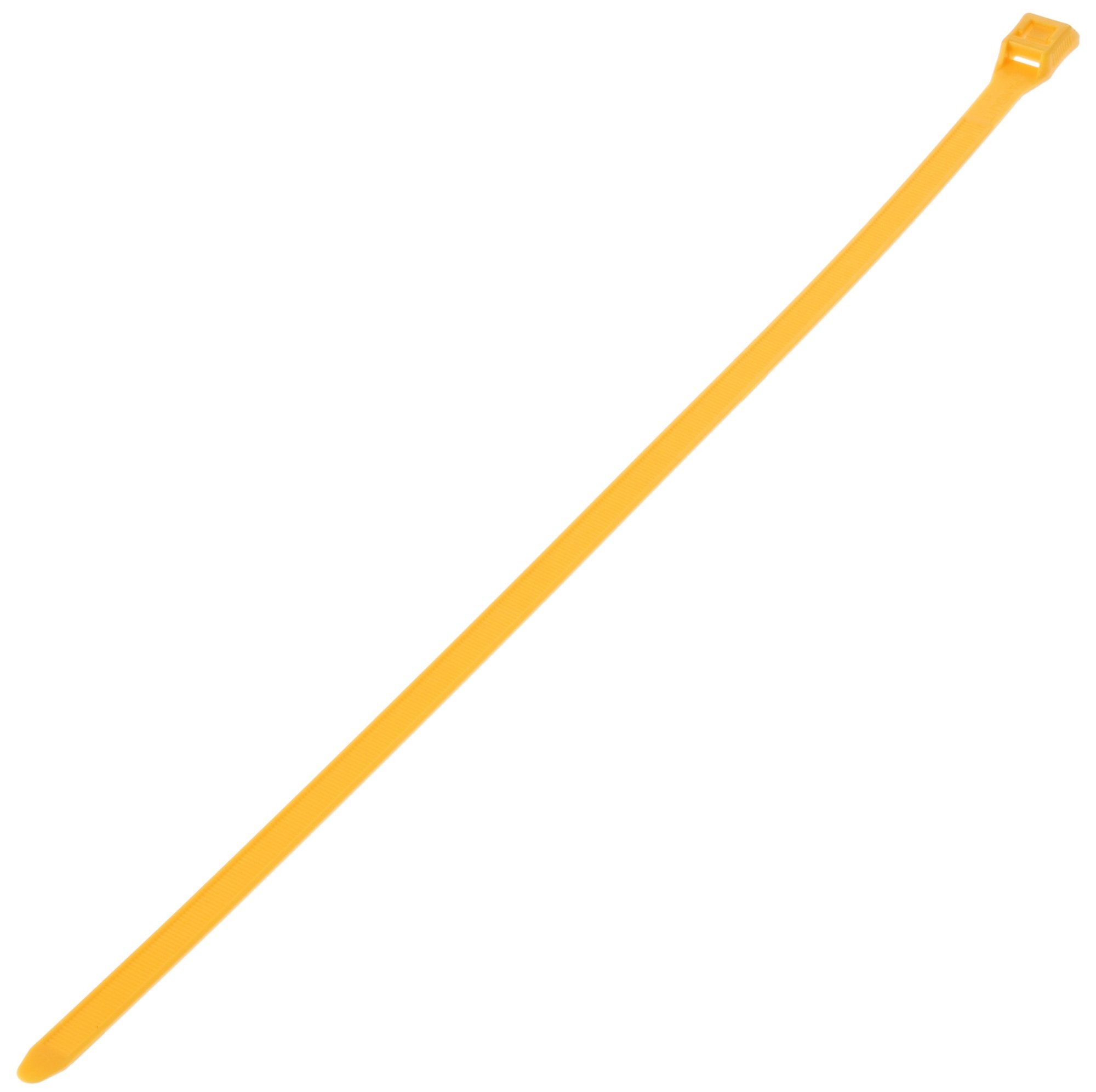 Panduit IT9115-CUV4A In-Line Cable Tie, Weather Resistant Nylon 6.6, UV Butterscotch, 124 Min Tensile Strength, 4.53