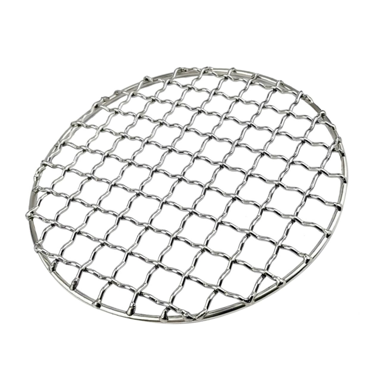 BESTonZON Stainless Steel Barbecue Rack Durable BBQ Grilling Grid for Outdoor Cooking Heat Resistant for Camping Picnics and Parties