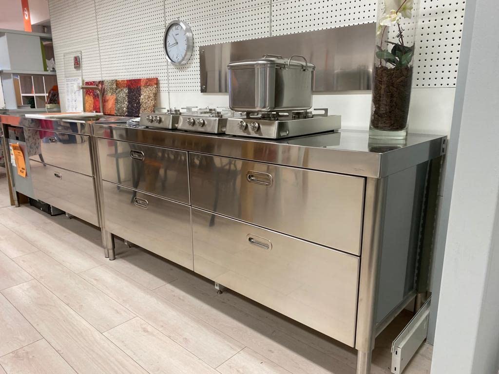 6 x ml.750 Eloxa Prima detergente lucidante manutentore superfici Metalli Acciaio Inox Alluminio.