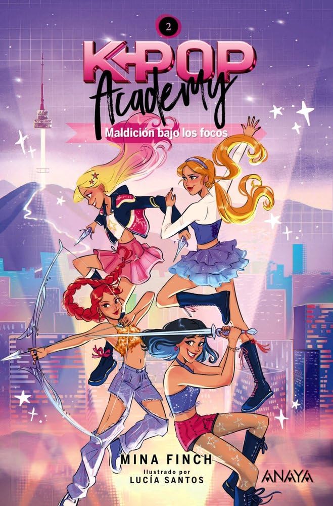 K-pop Academy. Maldición bajo los focos: Libro 2 (LITERATURA INFANTIL - Narrativa infantil)