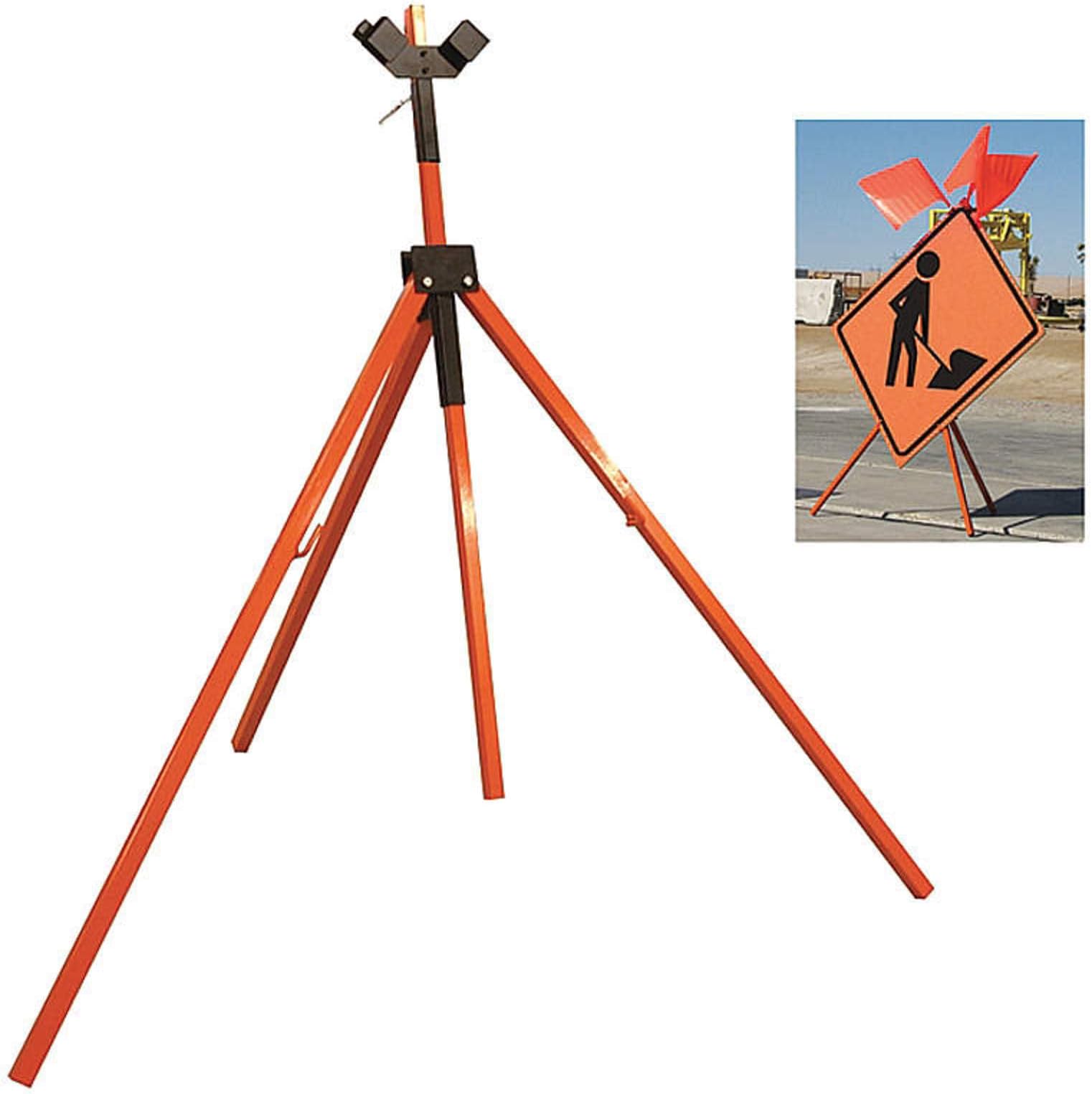 T155 Specialty Sign Stand, Heavy Duty Tripod