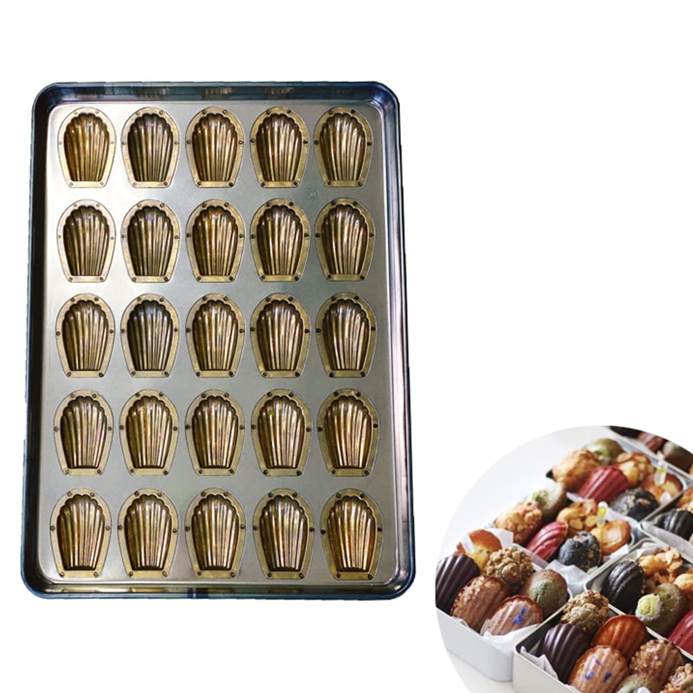 Amazon｜マドレーヌ型ジャパン25キャビティシェル型商業用シェルケーキ
