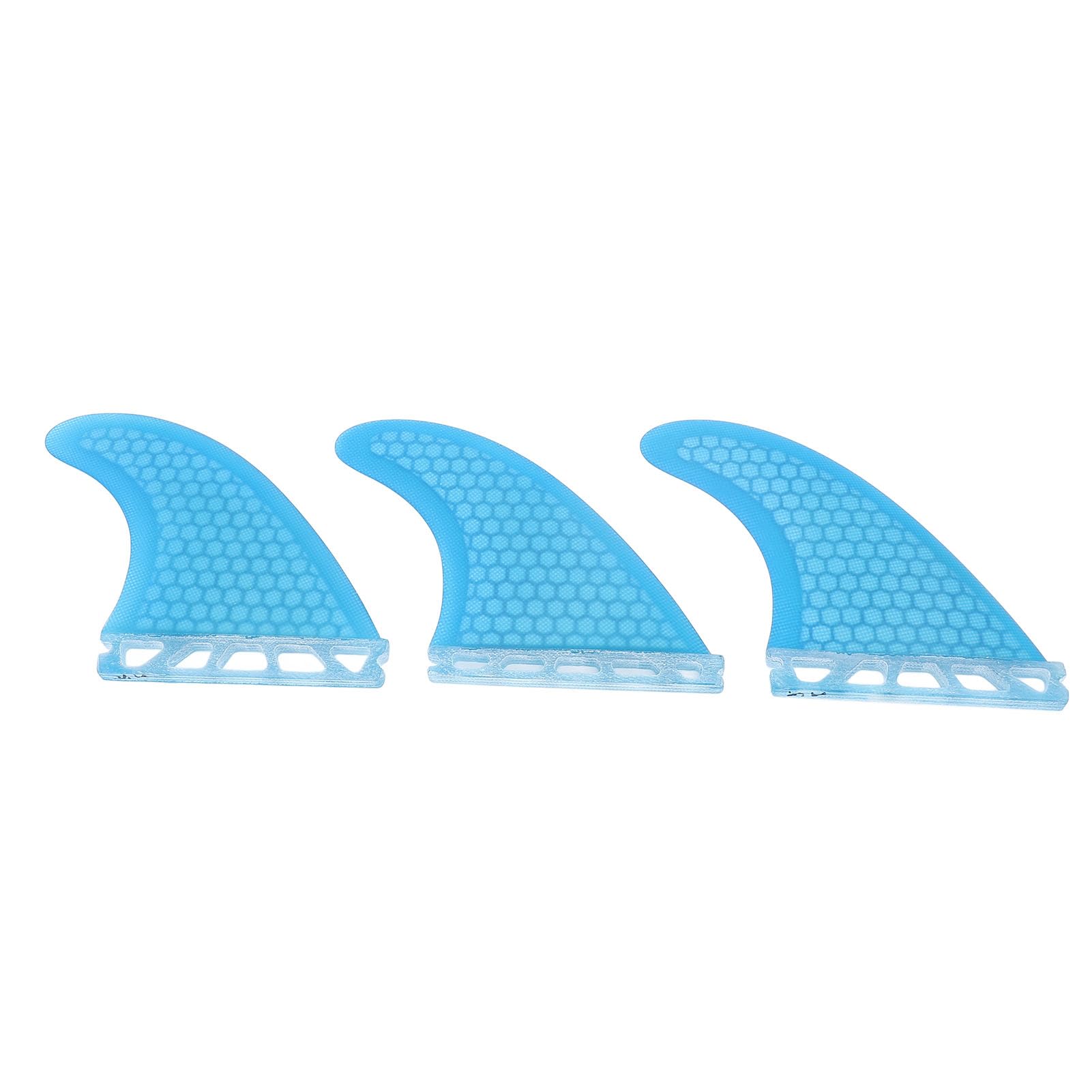 Alomejor Aleta de Tablero de Surf, Aleta de de Fibra de Vidrio de Panal, Compatible para Paletas de Río y Margen de Océano