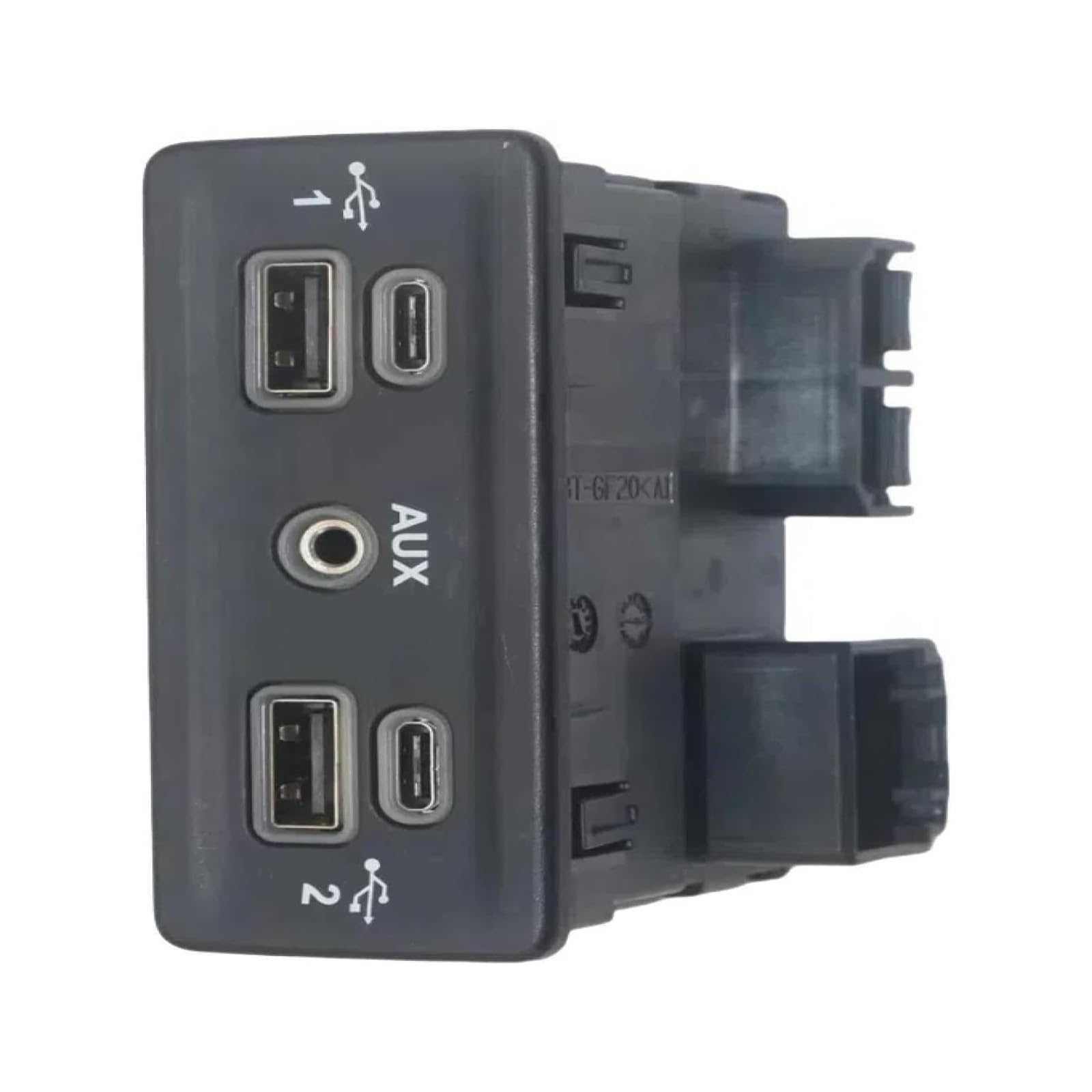 COOLHOOD Car Sound Hub USB Input Socket General in Car Media Centers Interfaces Module for Multiple Automotives USB Additional Port Socket for Multiple Vehicles