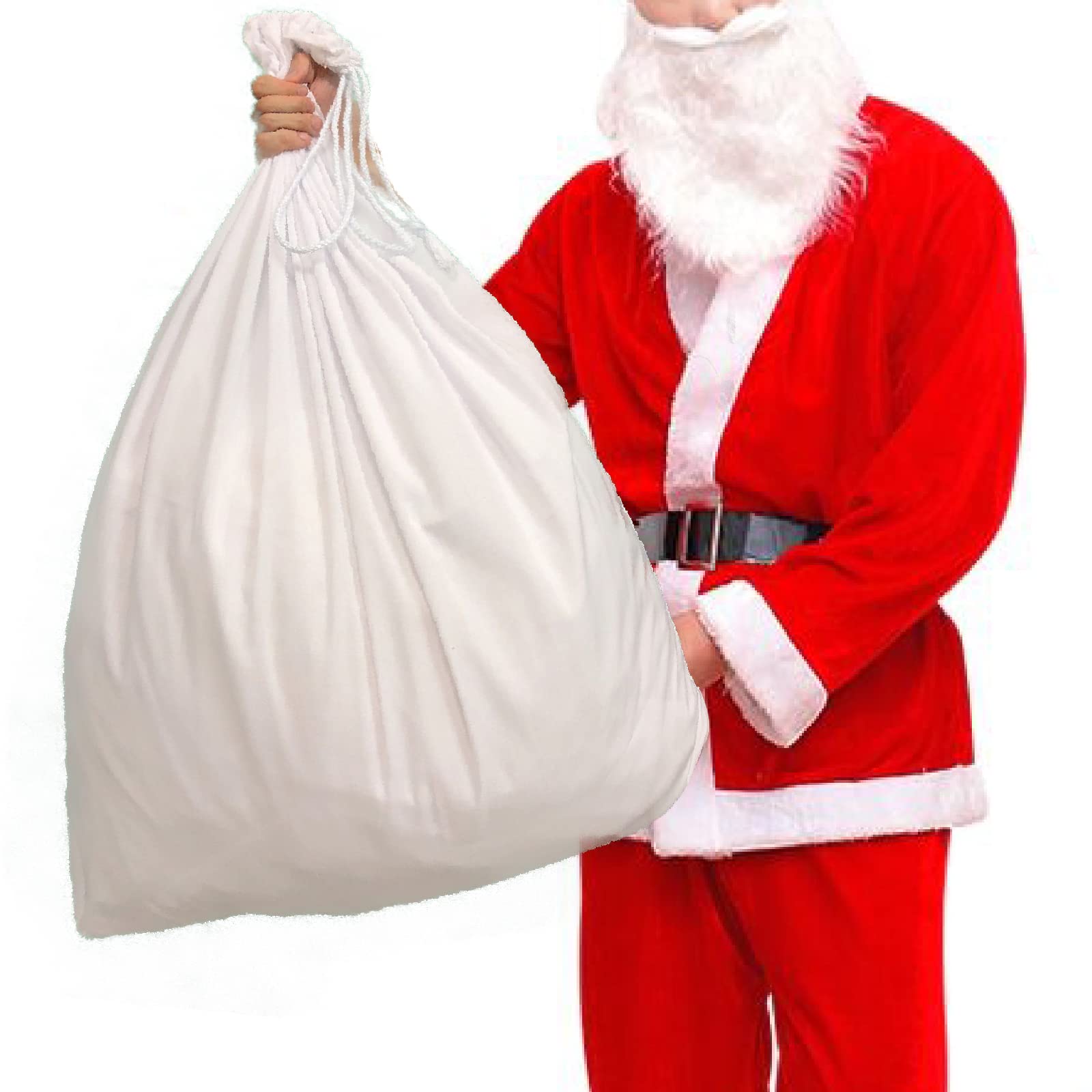 大きなサンタさん Amazon.co.jp: サンタさんの大きな袋 サンタクロースの袋 白い