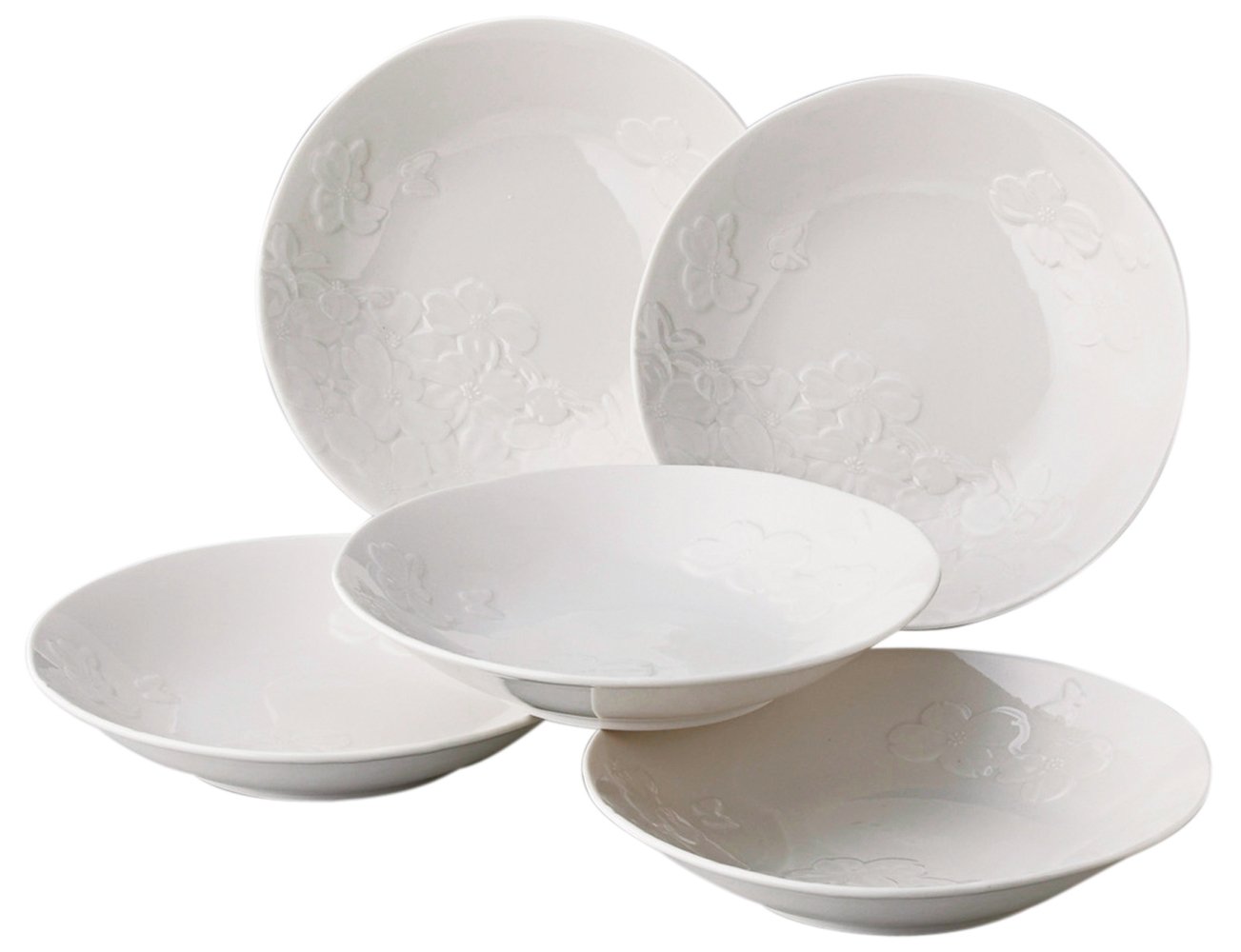 ???? Hanaemori MB5201-411 Hanaemori Multi-Use Plates, Set of 5