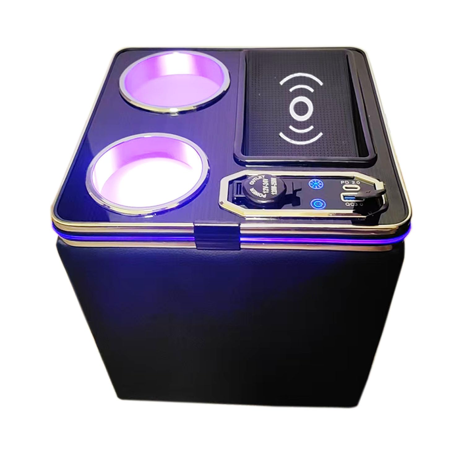 N-BOX JF5 コンソールボックス ワイヤレス充電付き センターコンソール Amazon | Yotetat N-BOX JF5/JF6用 コンソールボックス 【ワイヤレス