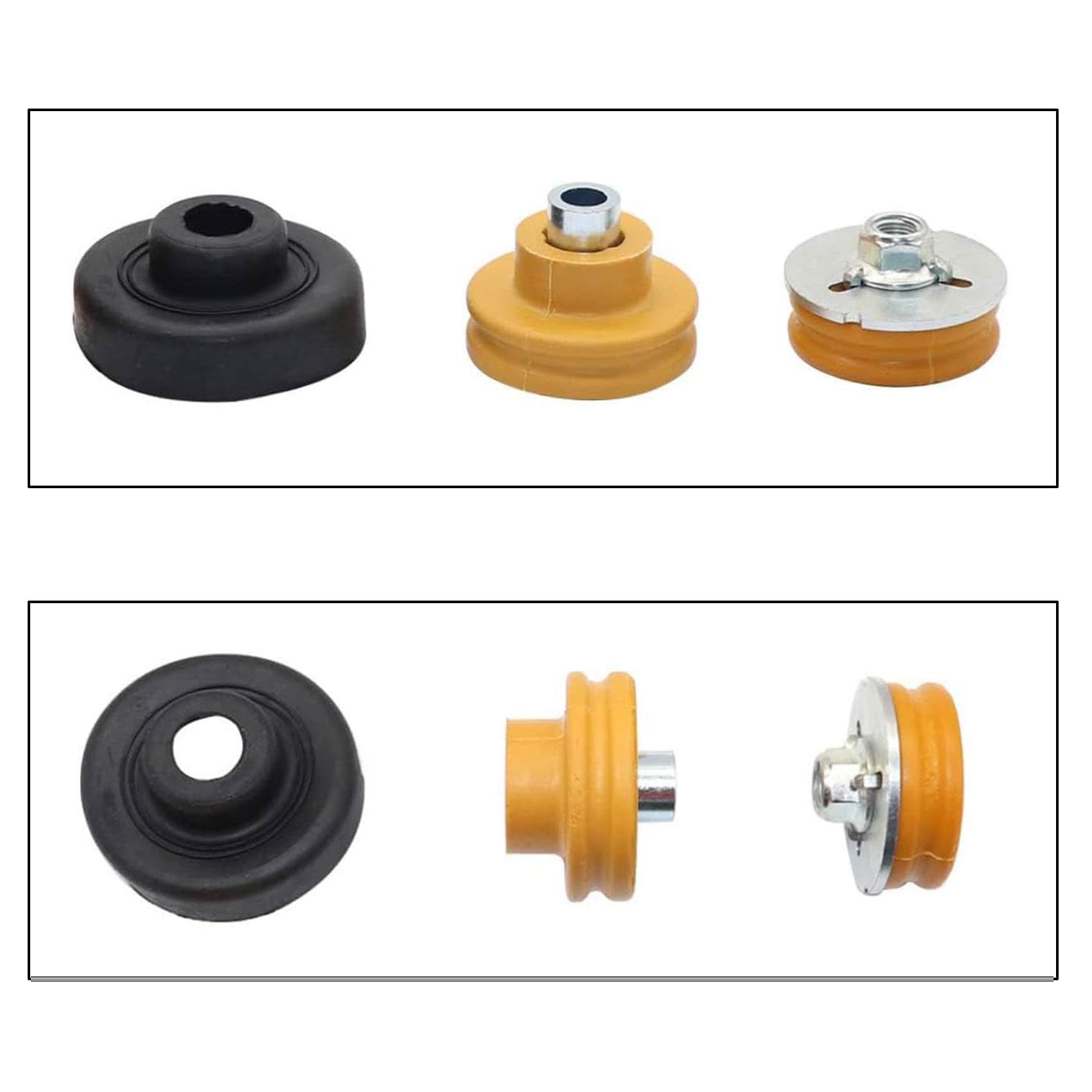 Amazon.com: Priprilod Rear Upper Lower Shock Mounts Grommets  