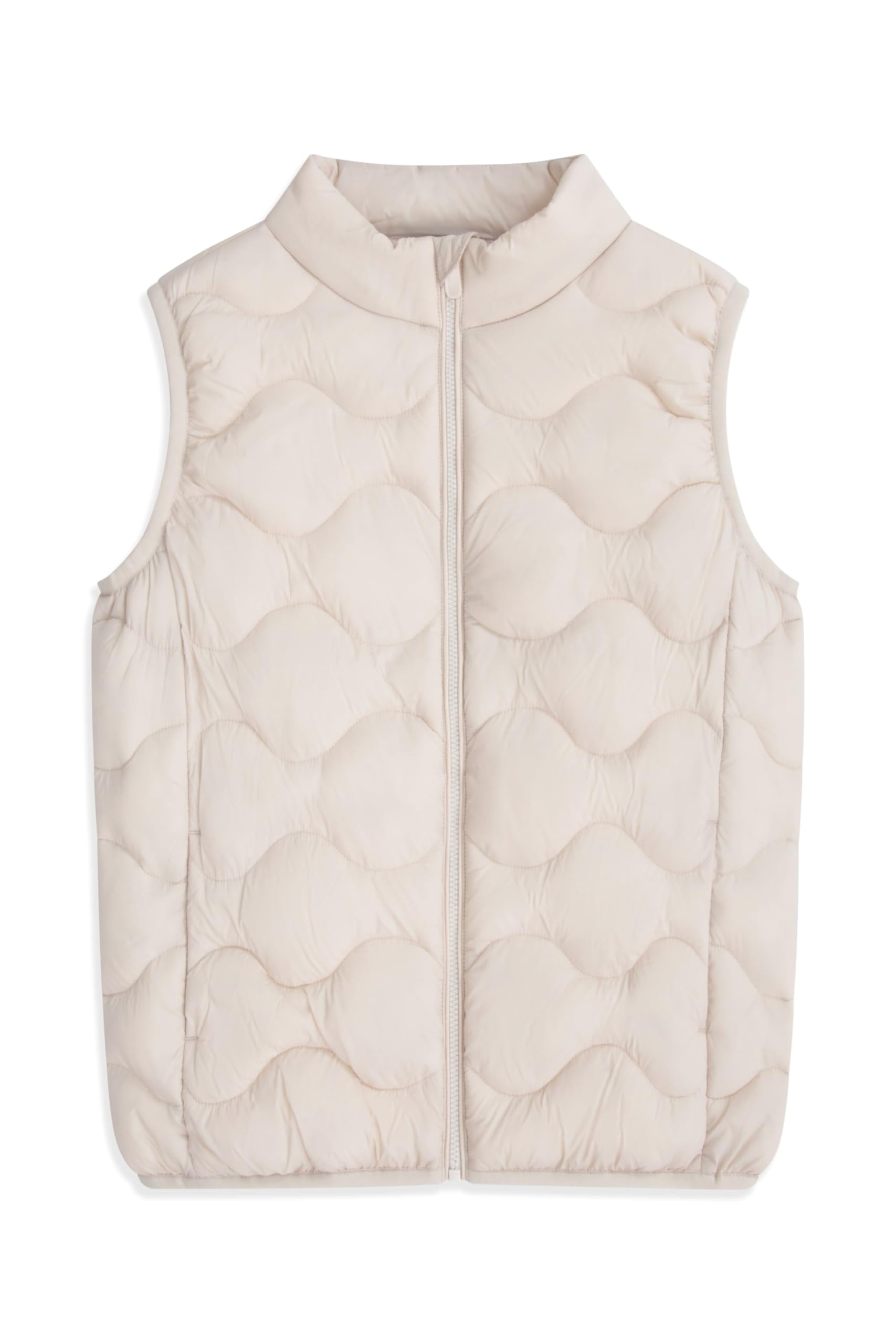 Animal Light Beige Kids Quilted Padded Gilet Kids Size 9-10 Years