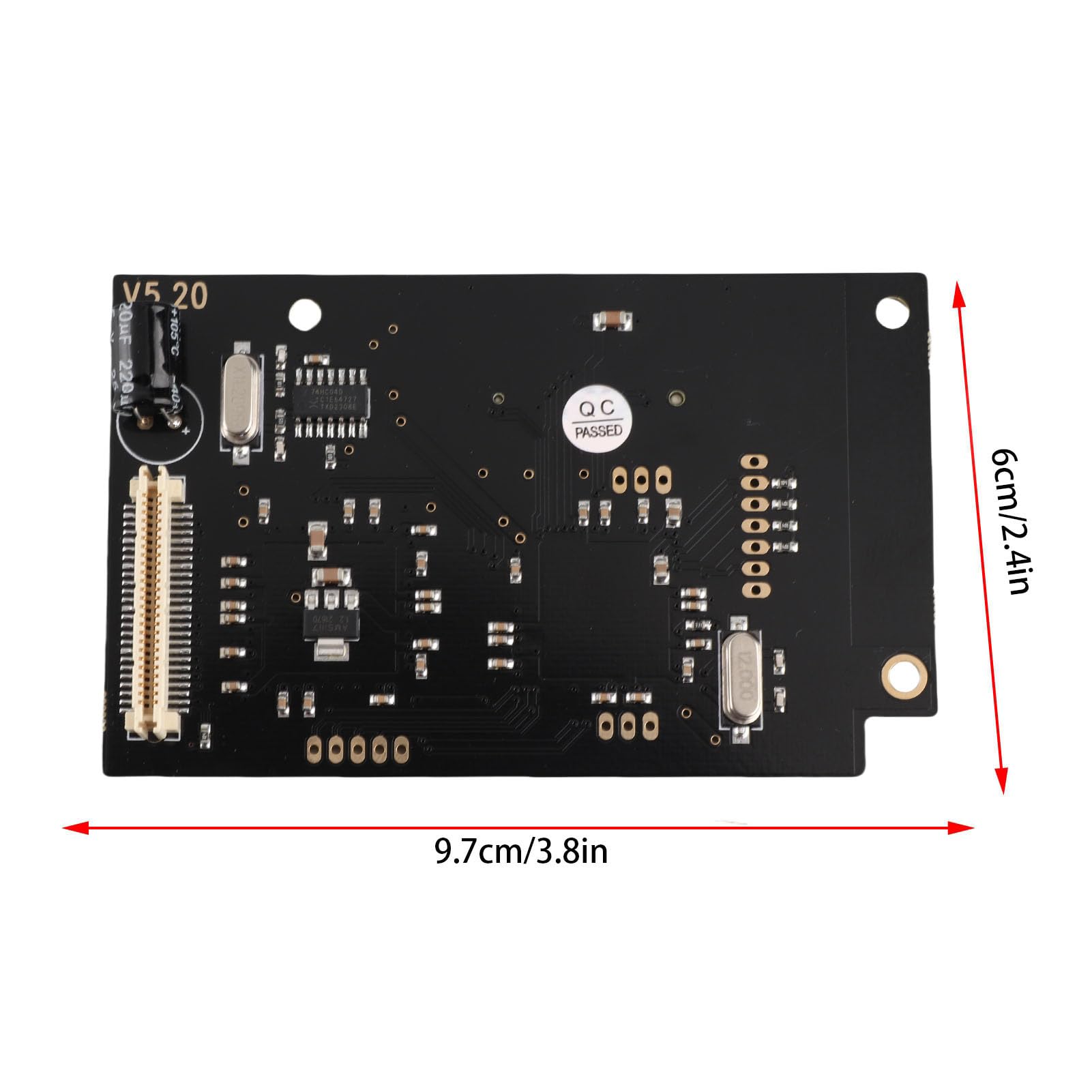 Scheda di simulazione dell'unità ottica per macchina da gioco SEGA Dreamcast DC, V5.20, ricambio per console di gioco SEGA Dreamcast VA1 Host (nero)