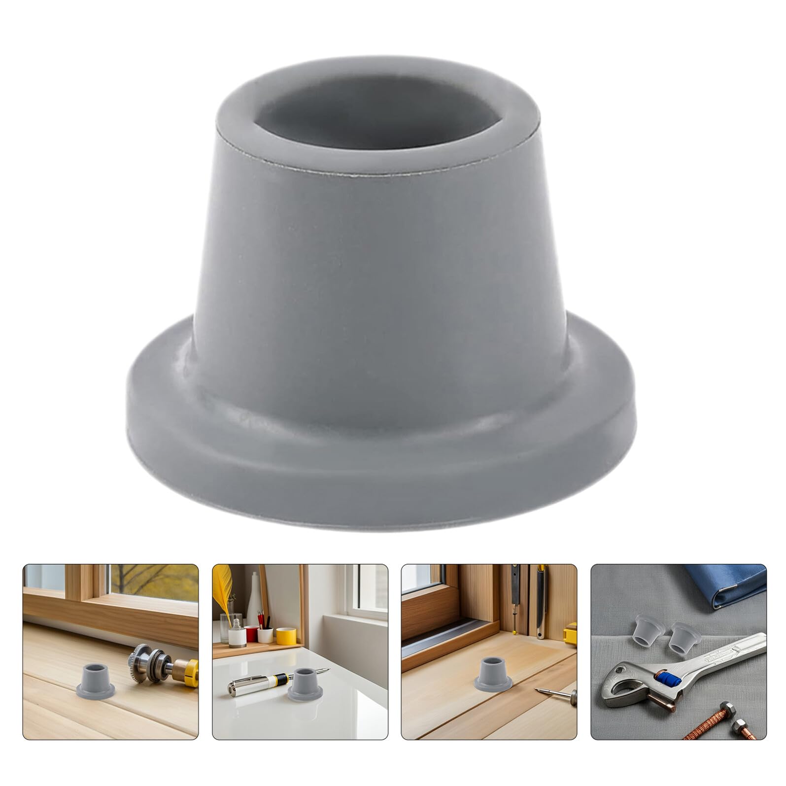 Hemobllo 15pezzi Piedini Di Ricambio in Gomma Antiscivolo Per Sedia Da Doccia Tappi Per Gambe Per Panca Da Bagno Punte in Gomma Resistenti