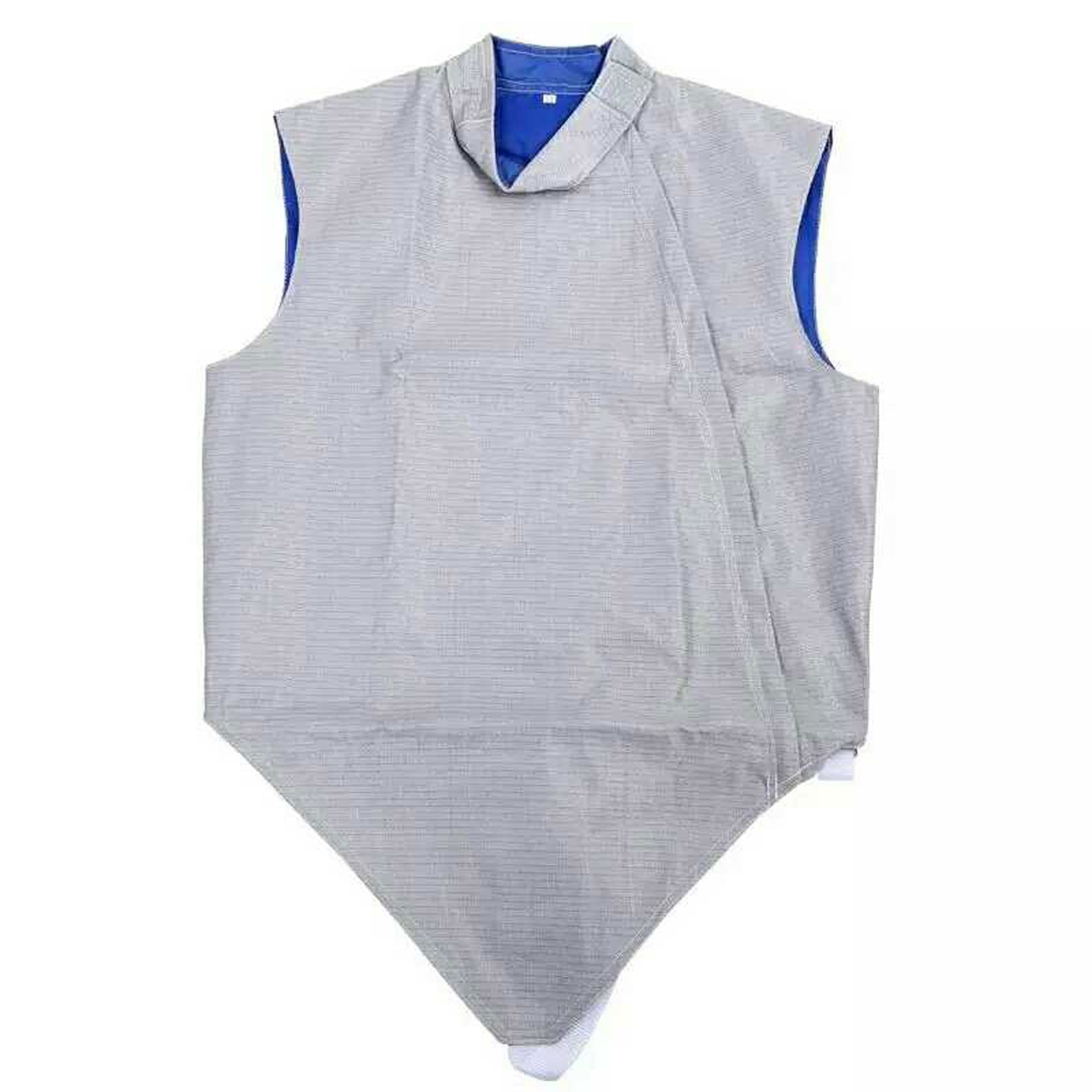 Fecht-Metalljacke for Rechtshändige Fechter Florettweste for Erwachsene Und Kinder Fecht-Trainingsausrüstung (Dicke : Right Hand, Size : 48)
