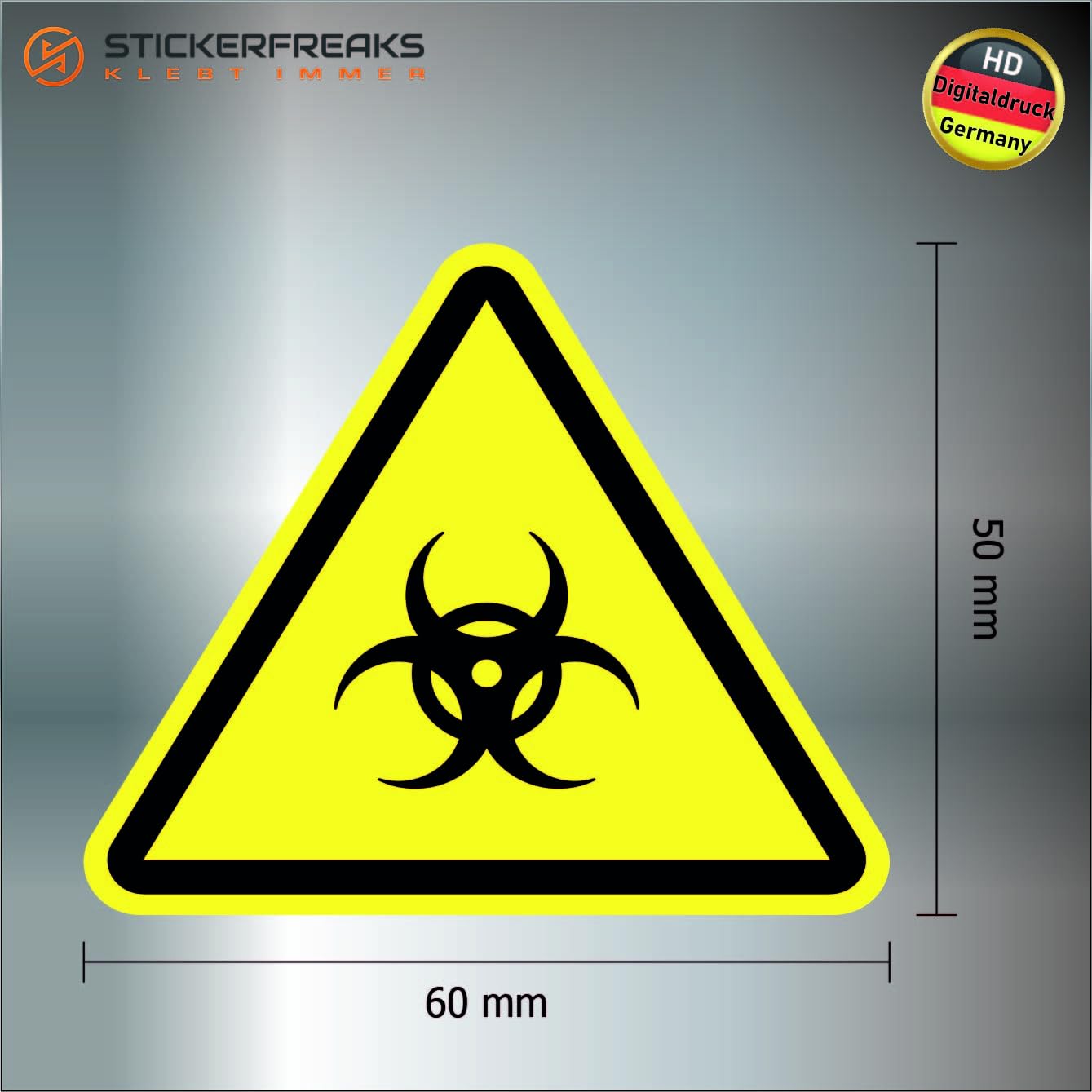 Segnale Di Pericolo Set Di Icone Vettoriali Simboli Di Pericolo E Di Avvertimento Ionizzazione - Foto 6
