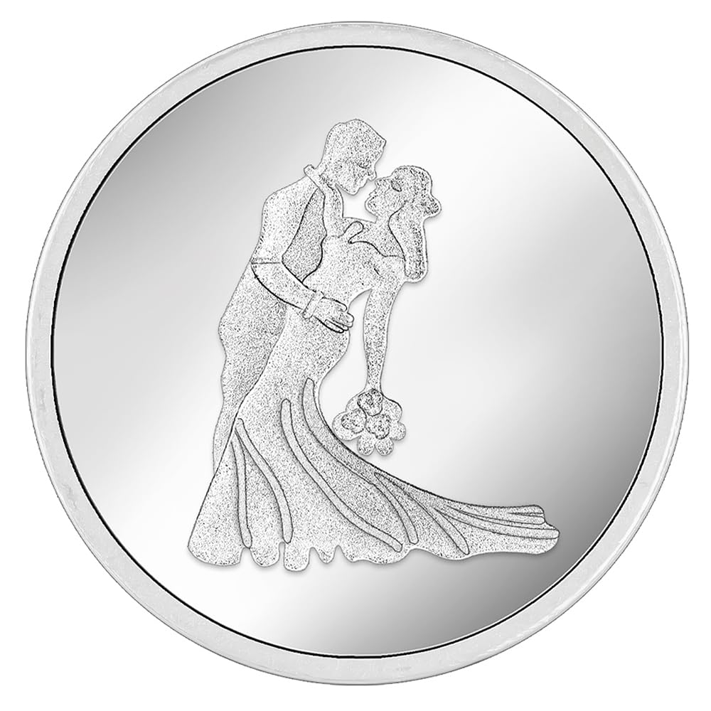 GIVA 999 Sterling Silver Couple Coin | Gifts for Women and Men | with Certificate of Authenticity (B0CM3MCWJ7) Amazon Price History, Amazon Price Tracker