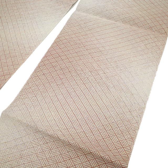 Amazon.co.jp: すごい値！名古屋帯 八寸 組織 正絹 全通 ピンク  