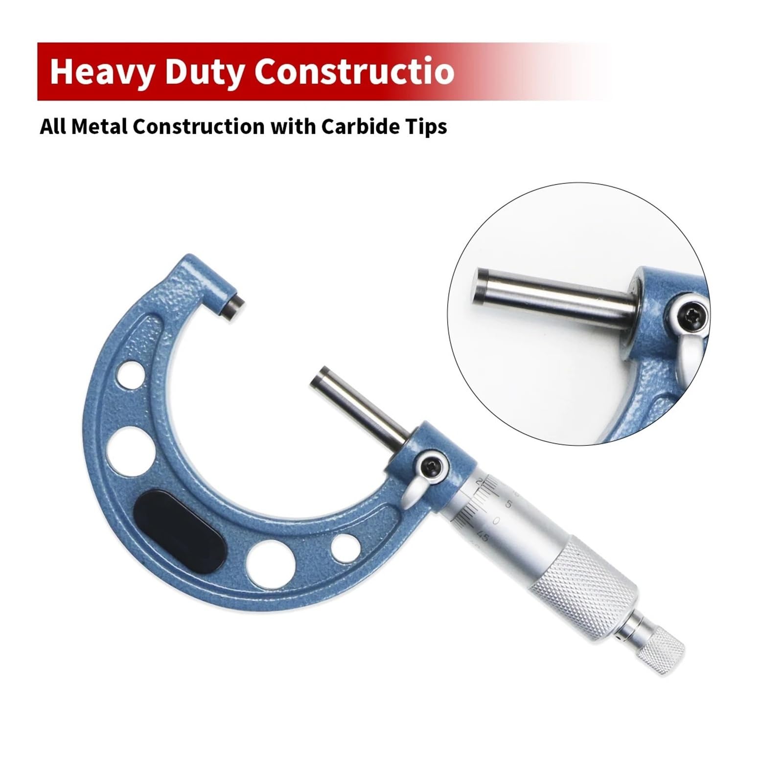 6 sztuk 0-150mm 0.01mm zestaw mikrometrów zewnętrznych narzędzie mechanika dokładność zestaw mikrometrów węglikowych ze standardami grzechotką Zmierz wszystko