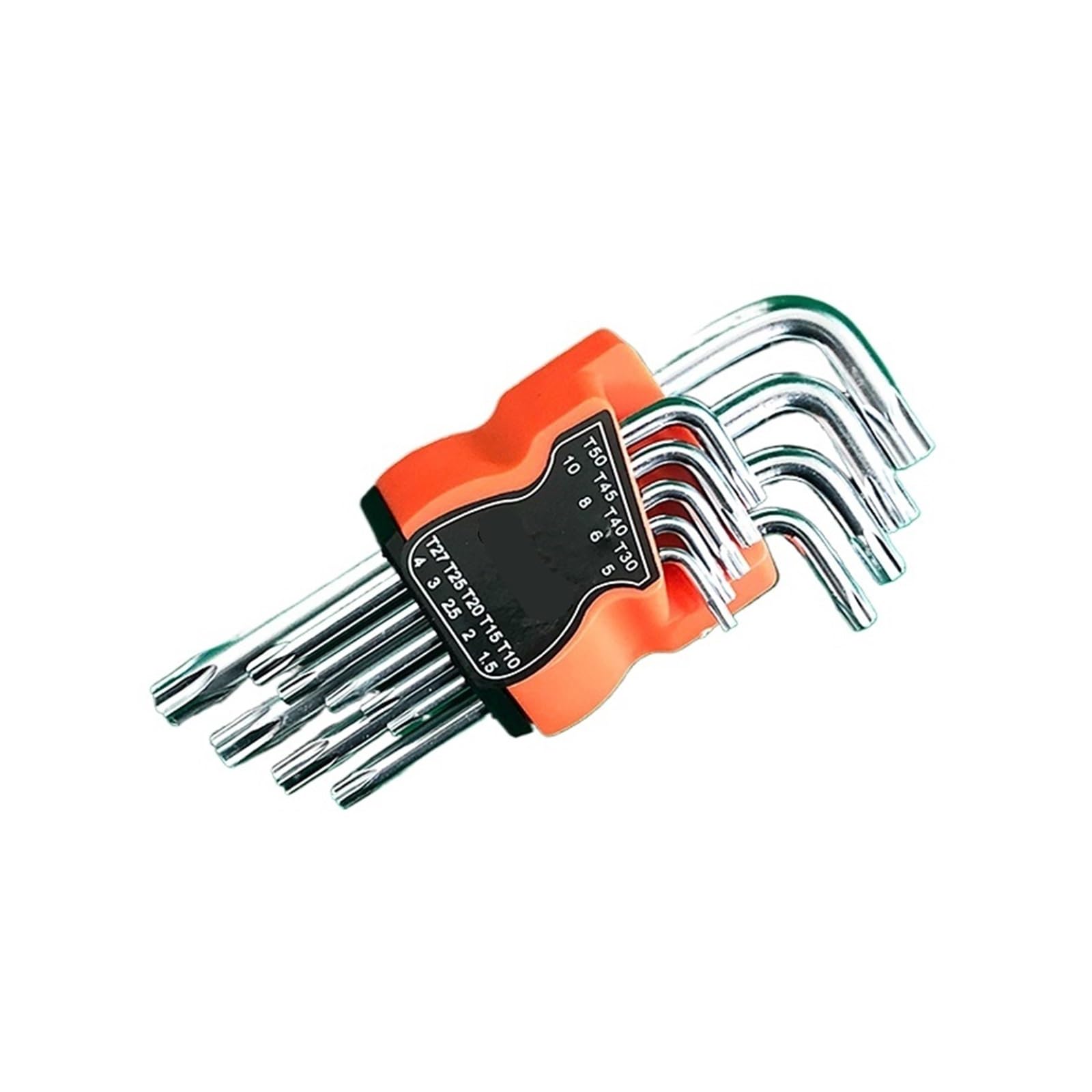Generico Chiave esagonale tipo L Lunghezza standard 1 chiave dinamometrica a bussola 9 pezzi/set Set di chiavi esagonali T10-T50