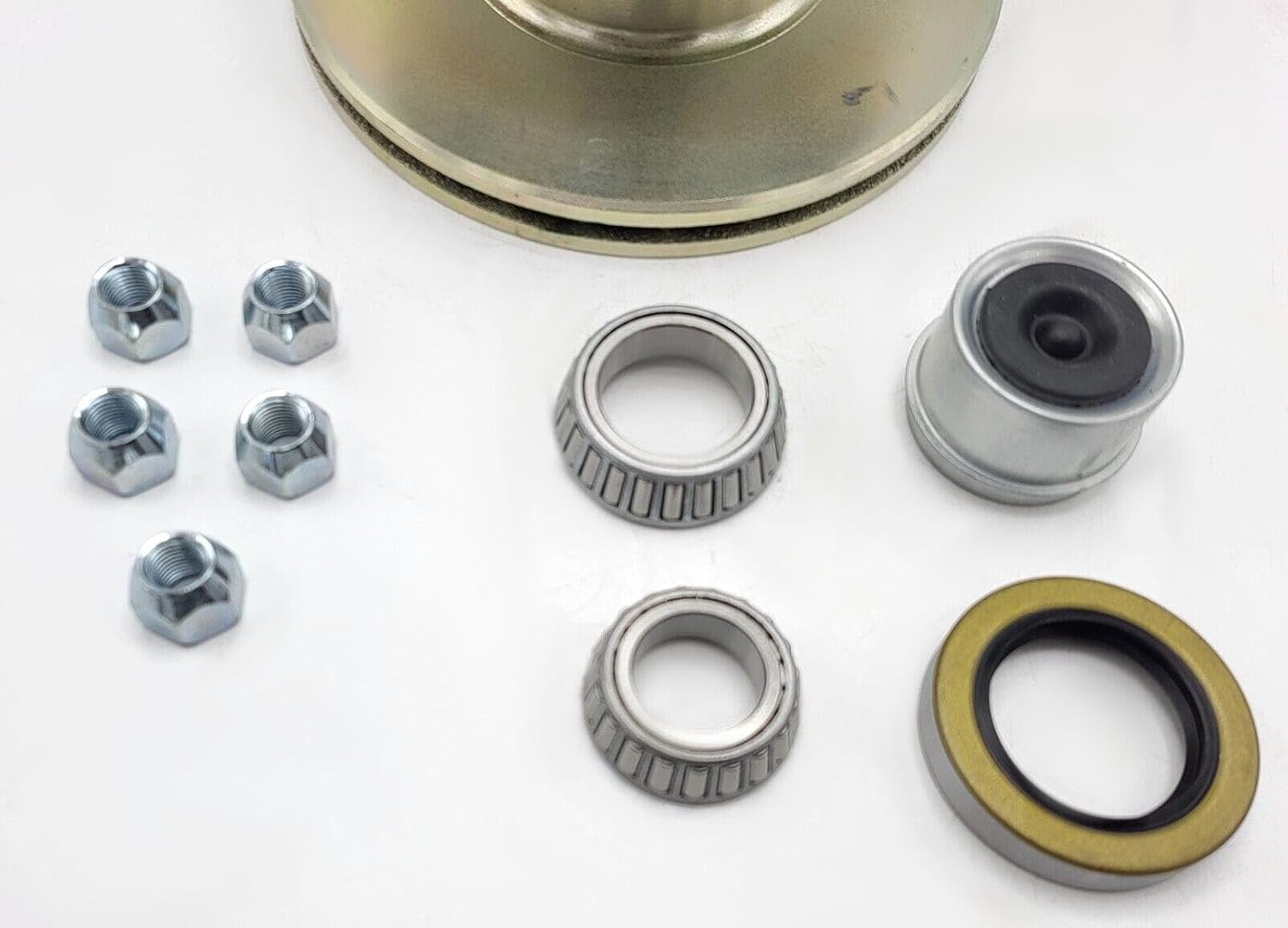 41294UKIT32373 8" Hub Rotor 3200# Zinc 5x4.5 Fits 8-443-05 41294 Boat Pontoon Post-2003 41294U-KIT-32373