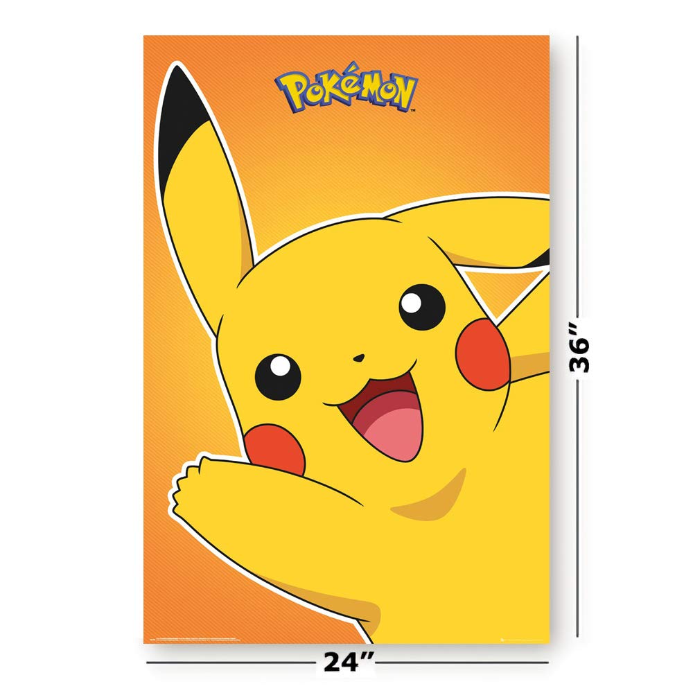 Amazon.com: POSTER STOP ONLINE Pokemon - TV Show & Gaming Poster