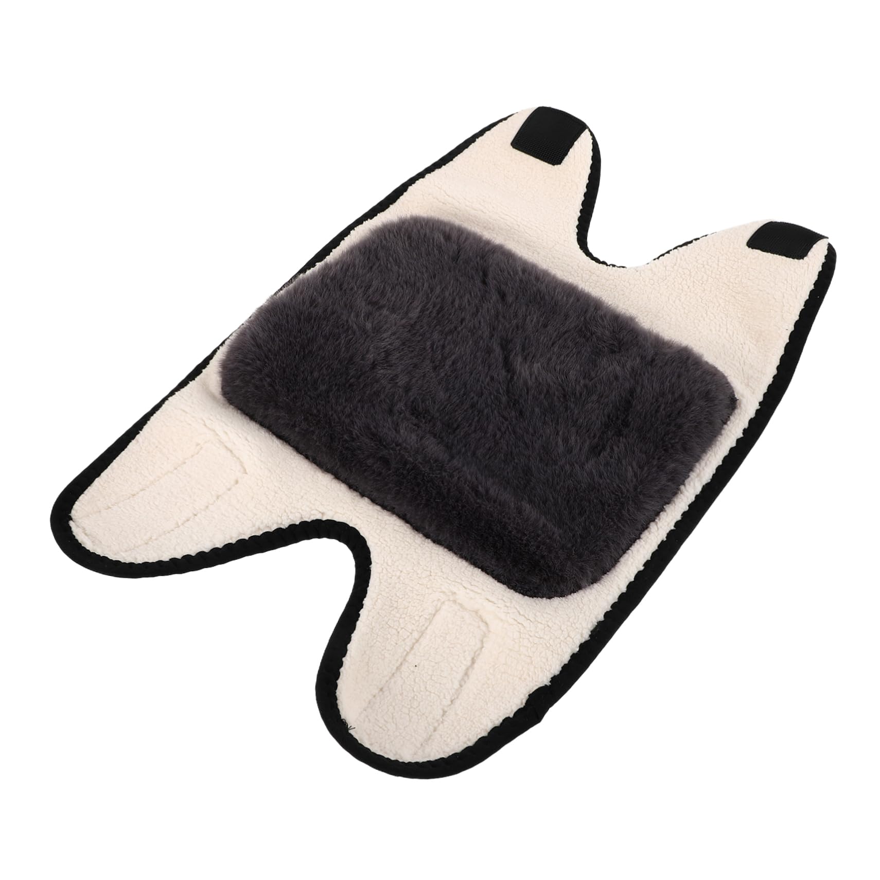 MUCKLILY Thickened Fleece Knee Warmers for Men Women Double Layer Windproof Knee Pads Cozy Plush Leg Warmers for Winter Sports Soft and Comfortable Knee Protection