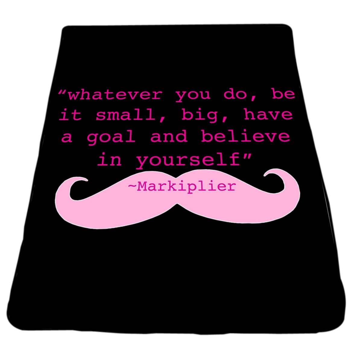 Markiplier Quote Blanket Size 40" x 50"