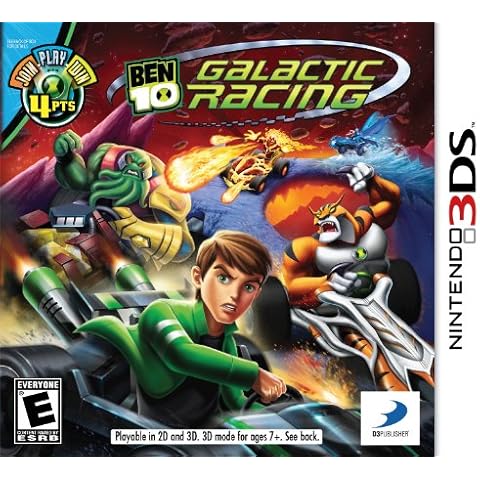 Ben 10 Galactic Racing - Nintendo 3DS Cover