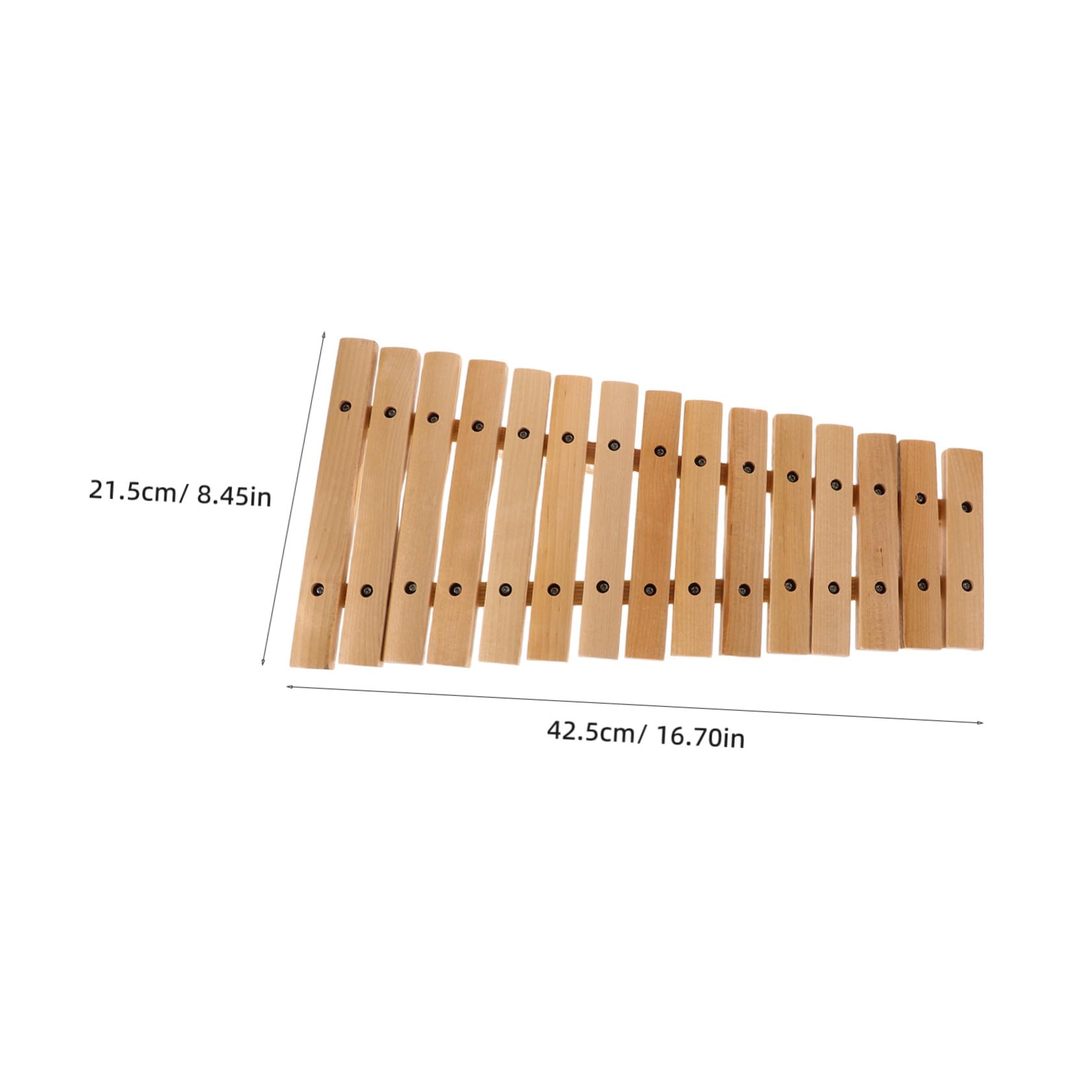 Xilofono in Legno 15 Note per Ragazzo Ragazza Strumento Musicale | Educazione Musicale e Sviluppo Sensoriale, Uso Casa e Scuola Materna, Include Battenti