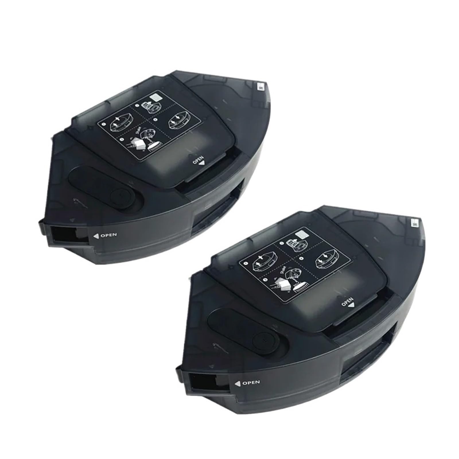 NEGHRENFGJK Robot Vacuum Cleaner Spare Parts 2-In-1 Water Tank And Dust Box ，Compatible For Roborock， Q8