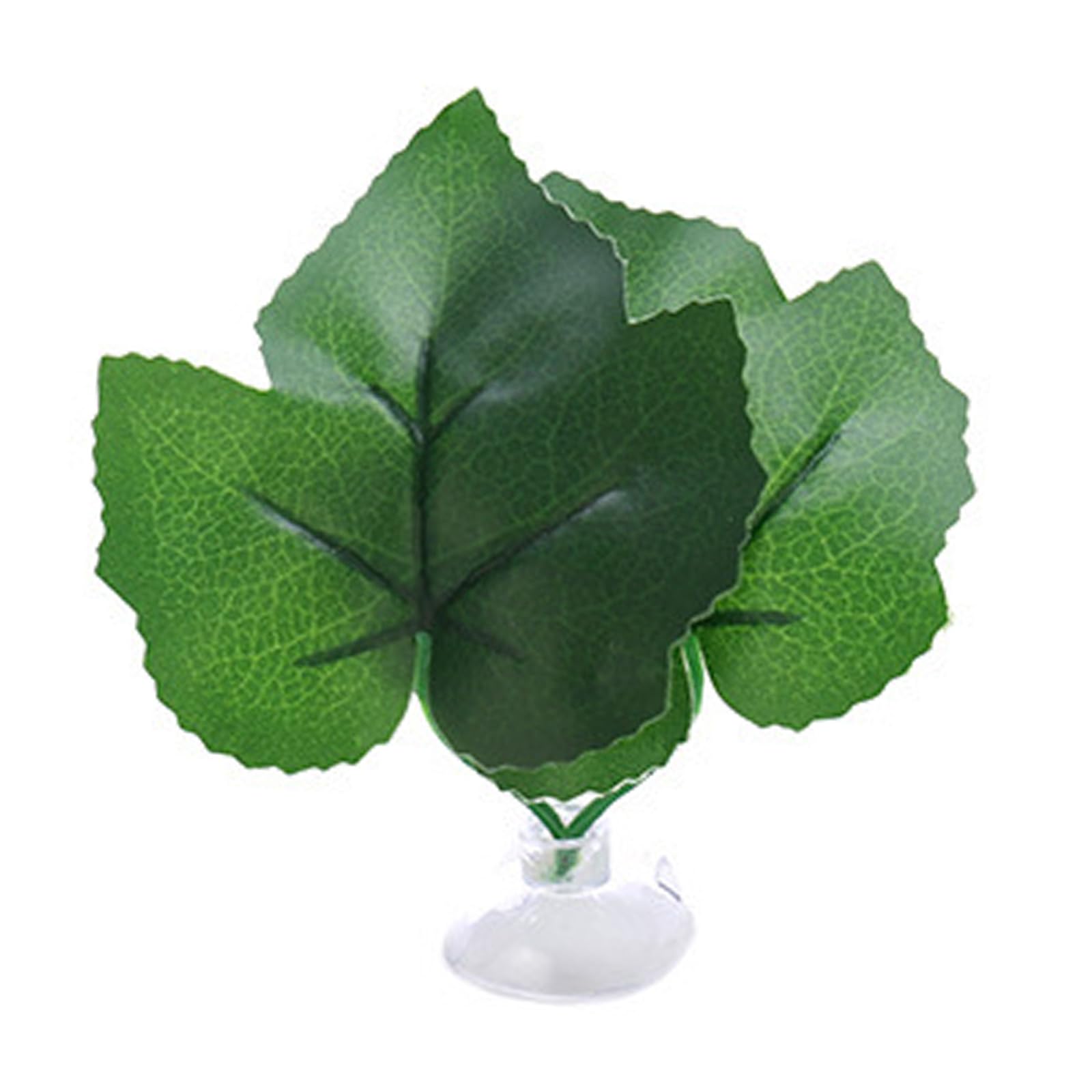 NEWFT Fish Hammock Plant Suction Cup Bed Realistic Pad Hammock Bed for FishTanks Aquariums Habitats Decoration