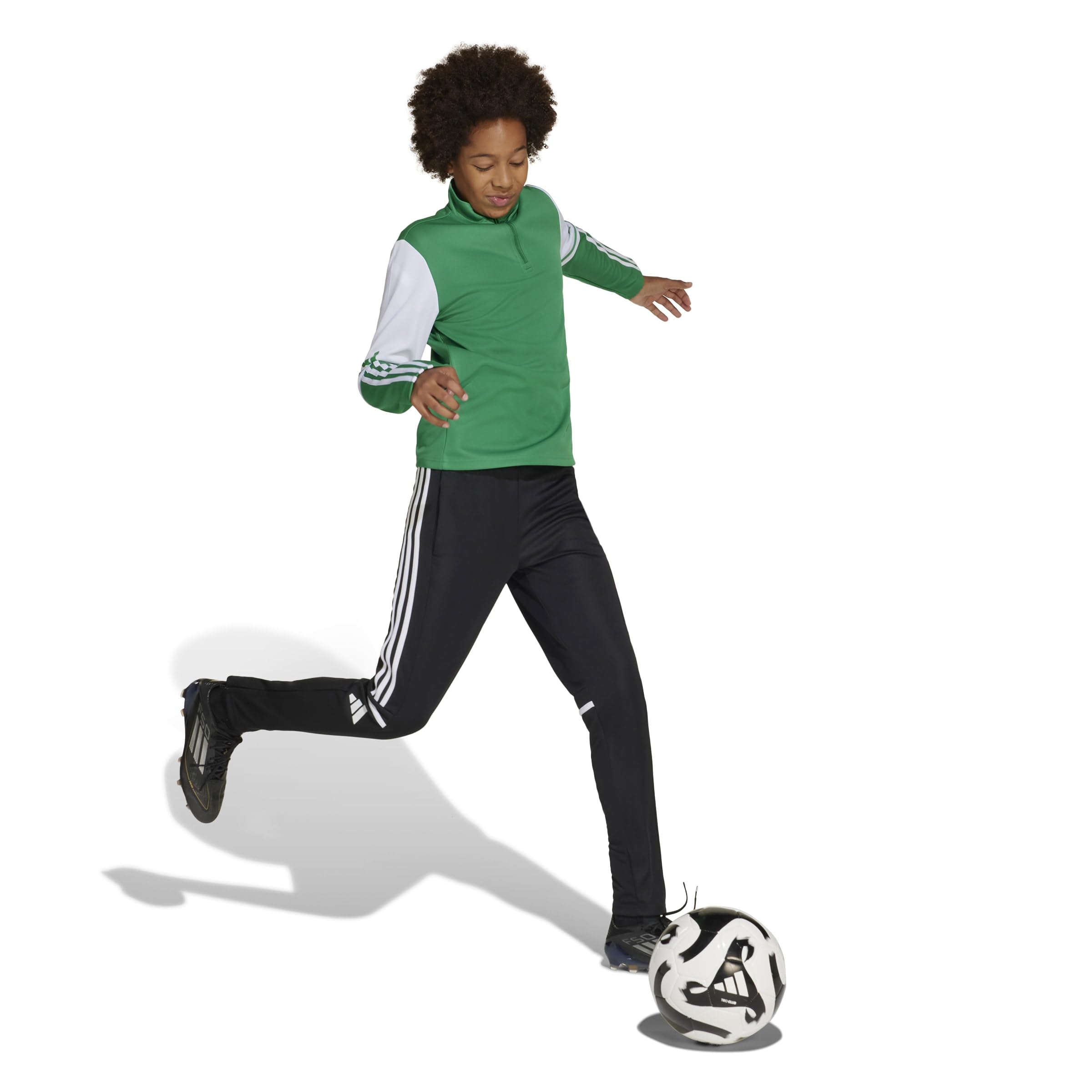 adidas Uniseks - dzieci Squadra25 Training Top Kids Sweatshirt, team green/white, 15-16 Years