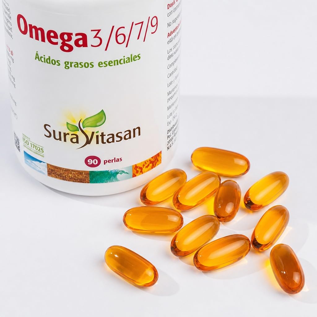 Suravitasan Omega 3-6-7-9 90Cap. Krem Do Rąk Regenerujący 90 Kapsułek