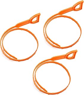 SK Depot® 3 Pack Hair Drain Clog Remover Cleaning Tool Flexible Drain Hook Slow Drain Relief Cleaner Snake Hair Clog Tool for Drain Cleaning Quick and Easy Drain Unclogger Hair Drain Catcher Snake for Kitchen Shower Sink Sewer (52CM/ 20IN)