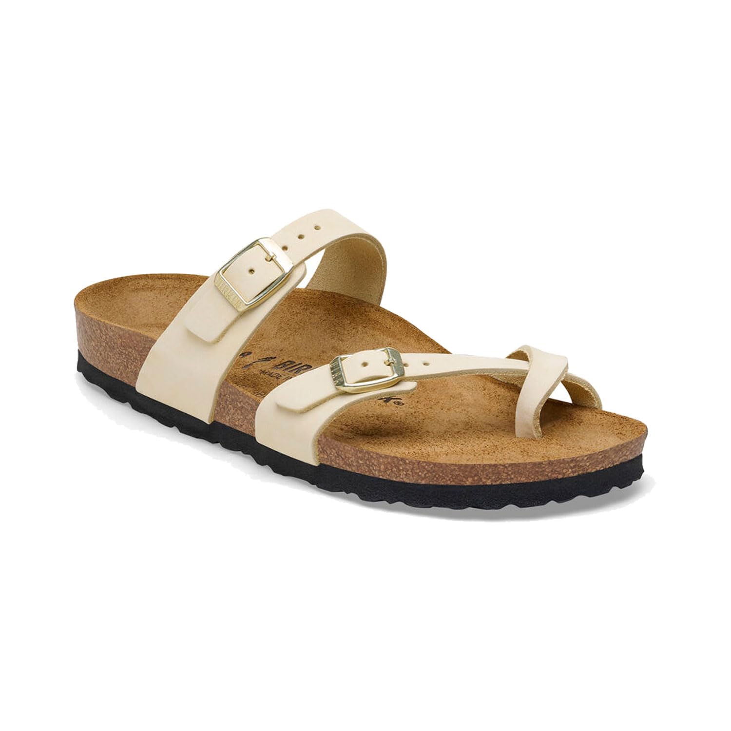 Birkenstock Rio Sandals Girls White/Patent Sandals Shoes — view 17
