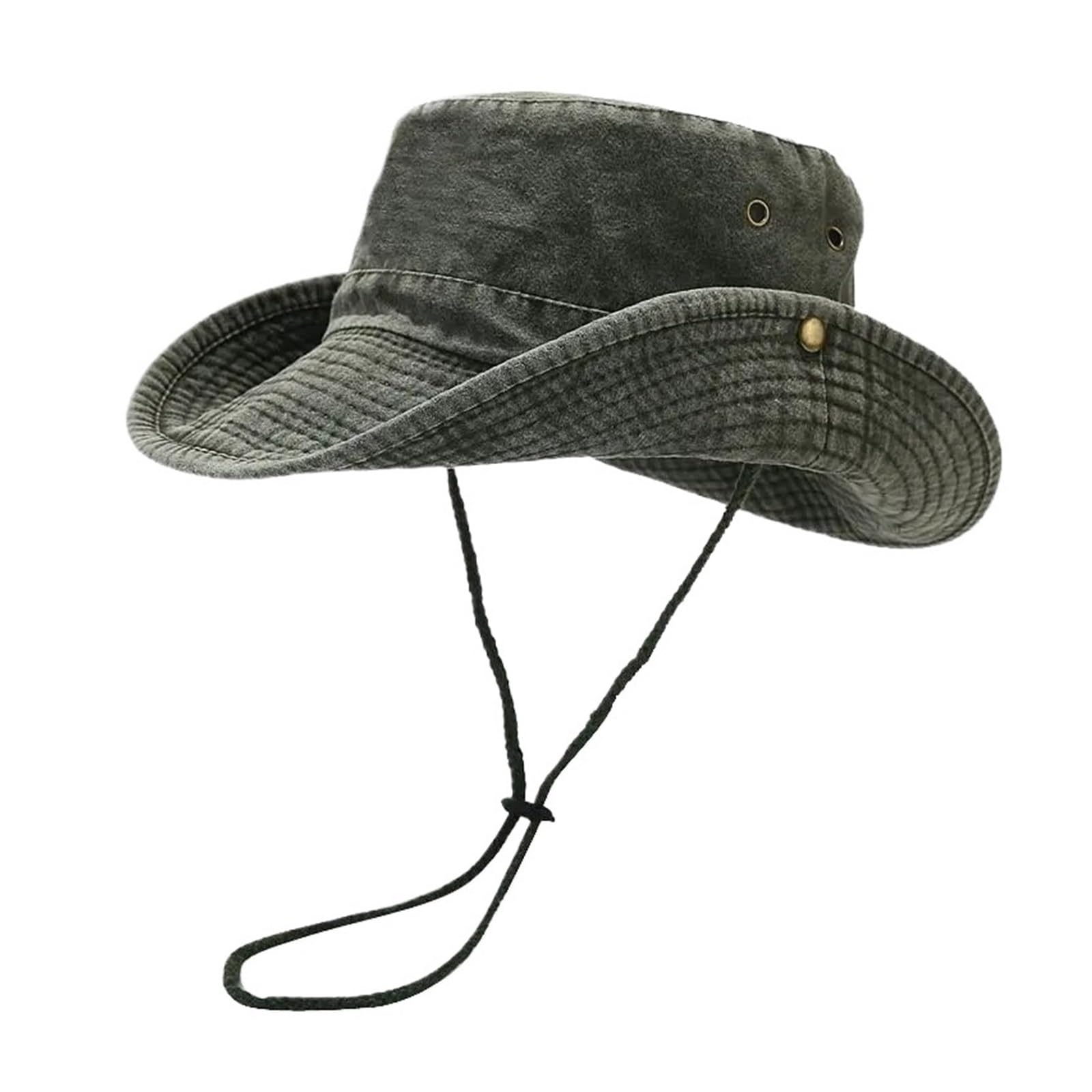 Cappello da Pescatore Cappello da Pescatore in Cotone Tinta Unita | Cappello da pescatore Cappello da sole da viaggio for uomo e donna