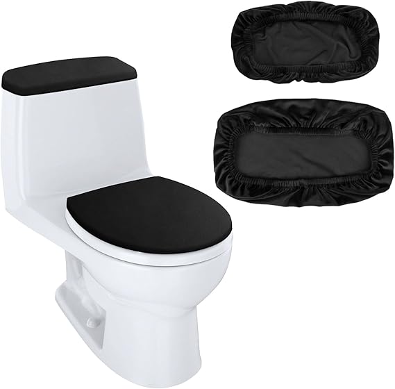 Black Toilet Lid Cover and Toilet Tank Lid Cover