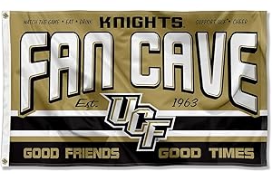 Central Florida Knights UCF Ncaa Flag For Men'S Sports Room Wall Decor