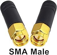 Vista 3 de FPV - Antena WiFi pequeña de 2.4 GHz, módulo inalámbrico Omni direccional, antena de router de red mmdvm, antena SMA macho TX RX Mini RHCP Racing