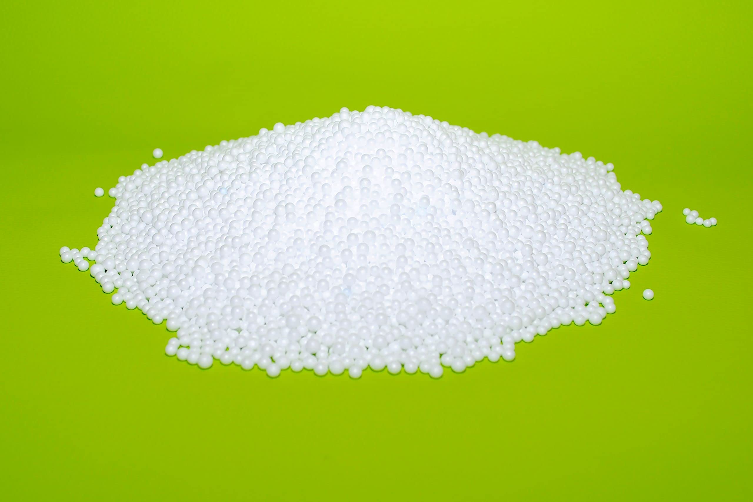 GRANULAT EPS, riempimento per poltrone e beanbag Come Sako Sack, Cuscino per Sedile, Puff Ball, Palline di polistirolo per beanbag, riempimento per Confezioni da 100L.