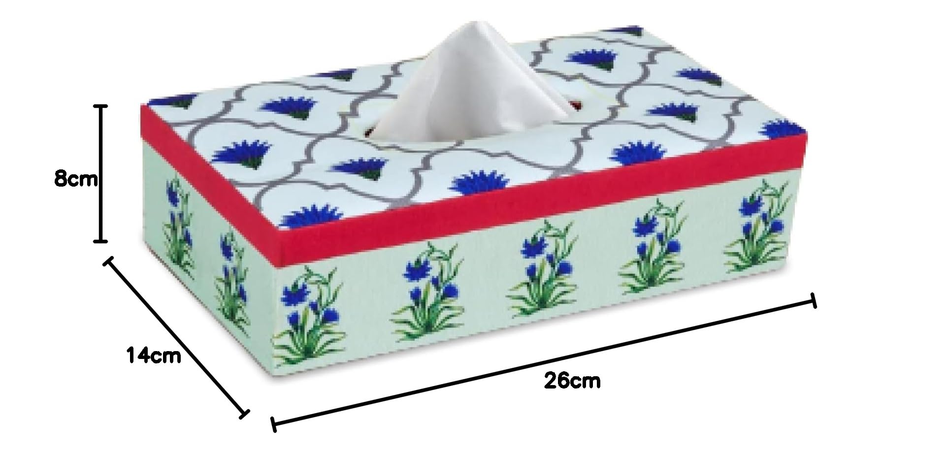 Stylish Tissue Box Holder - Handcrafted & Elegant -9