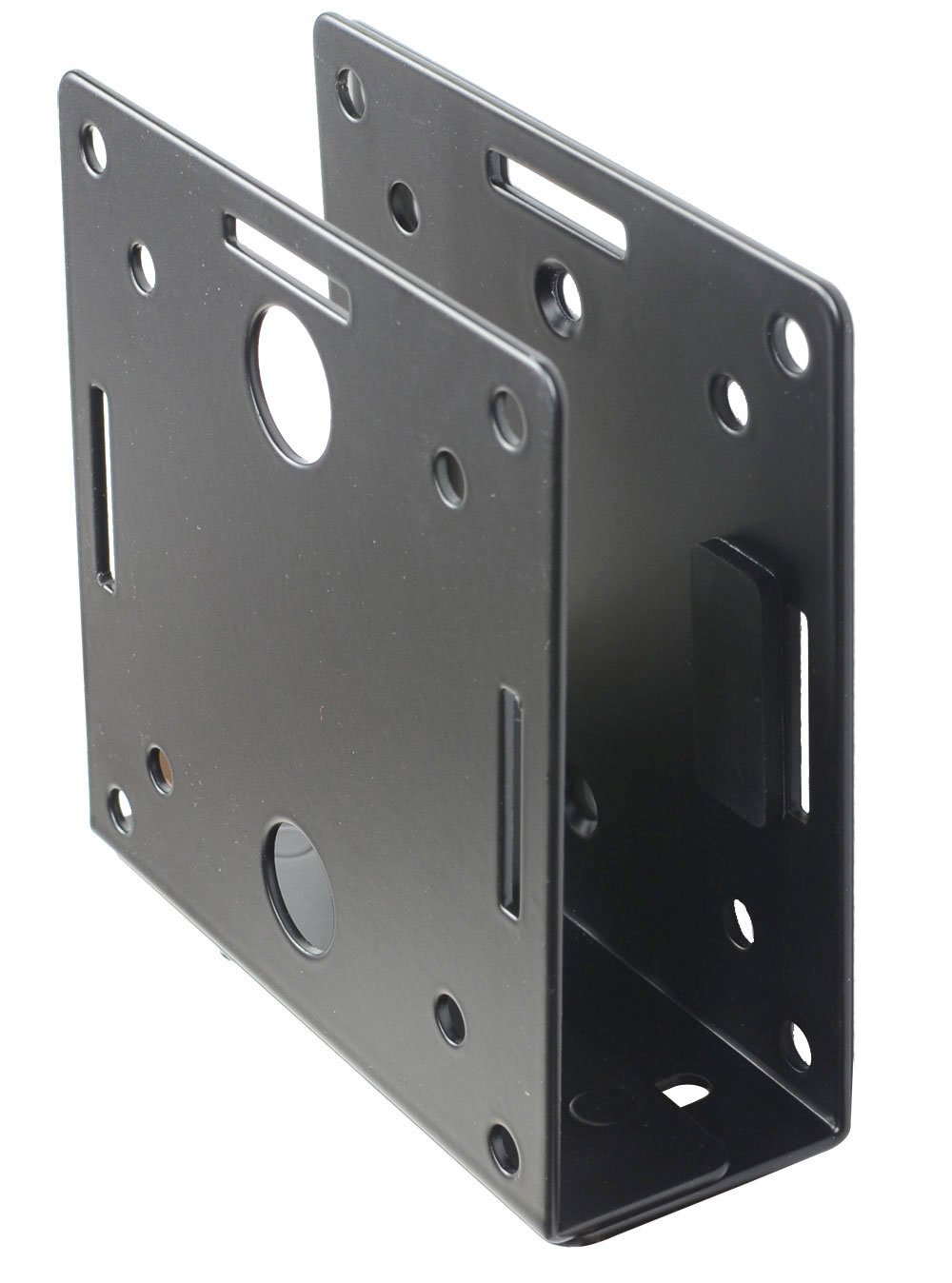 Videosecu Soporte de pared ajustable para dispositivo pequeño para caja de cables, reproductores multimedia de TV digital, algunos DVD, DVR, enrutador inteligente, interruptor de reproductor de