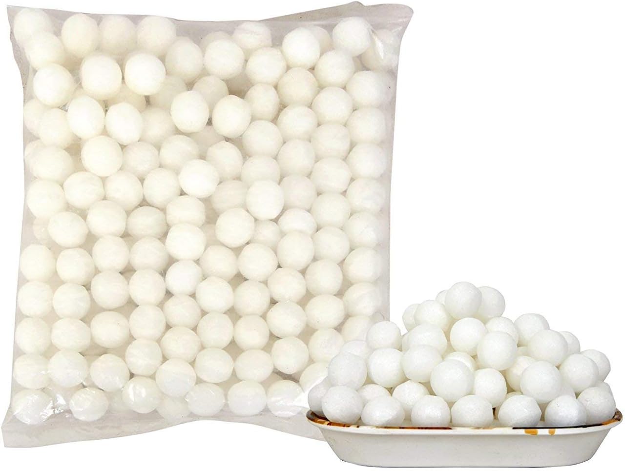 White Naphthalene Balls (500 Grams)